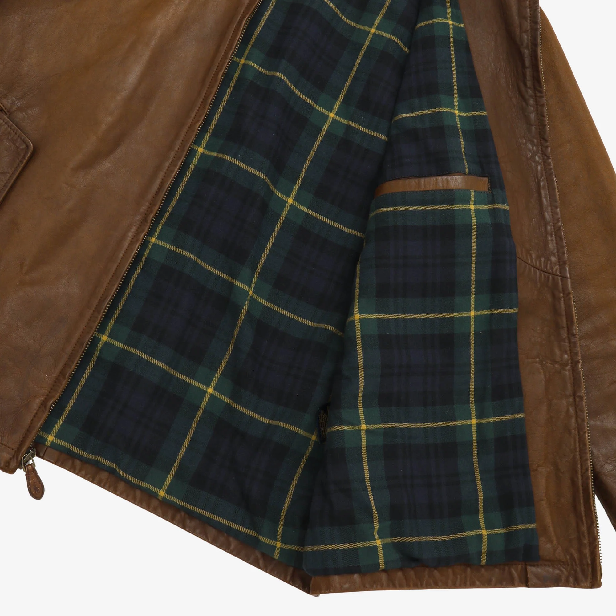 Leather Harrington - Image 4