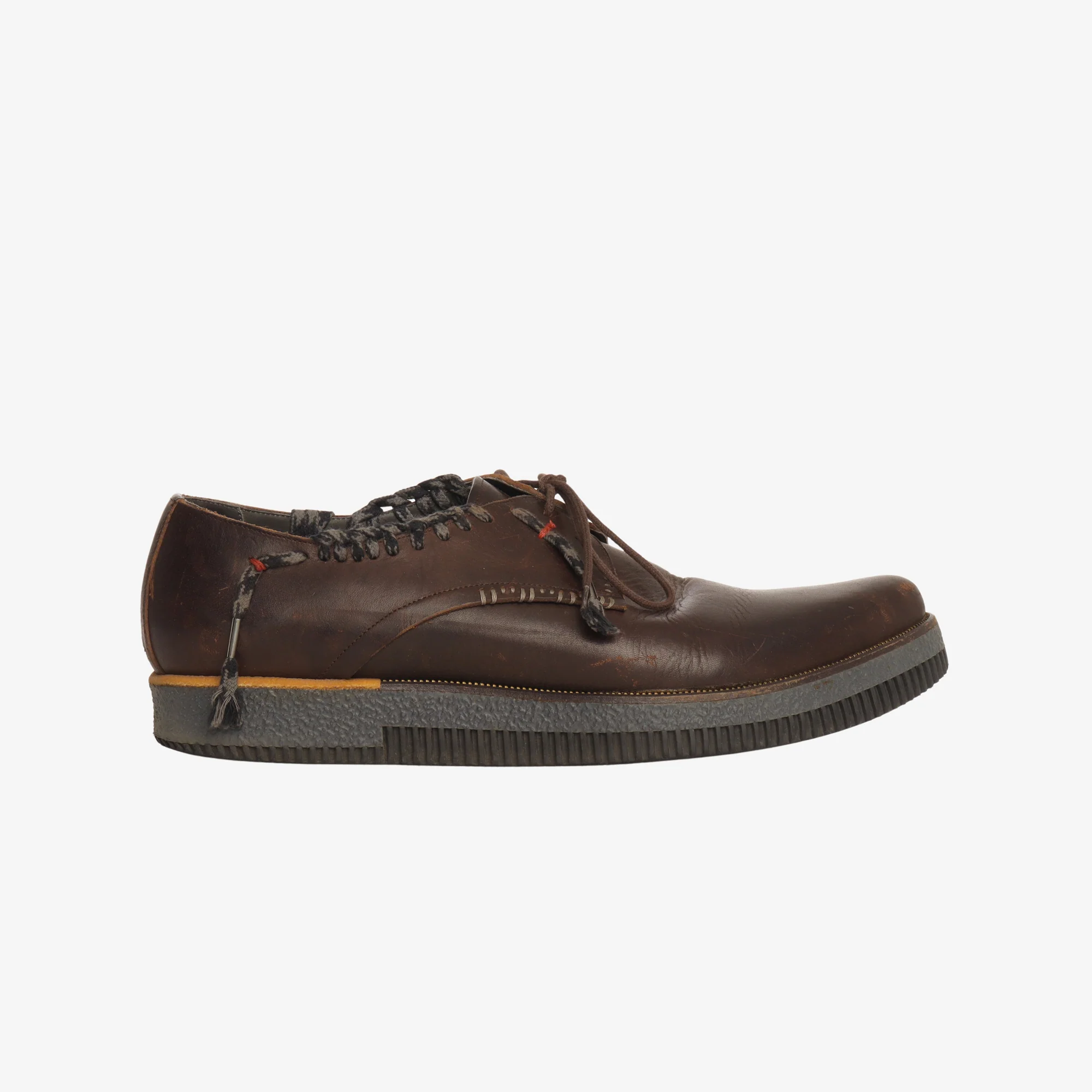 Leather Lace-Up Shoes