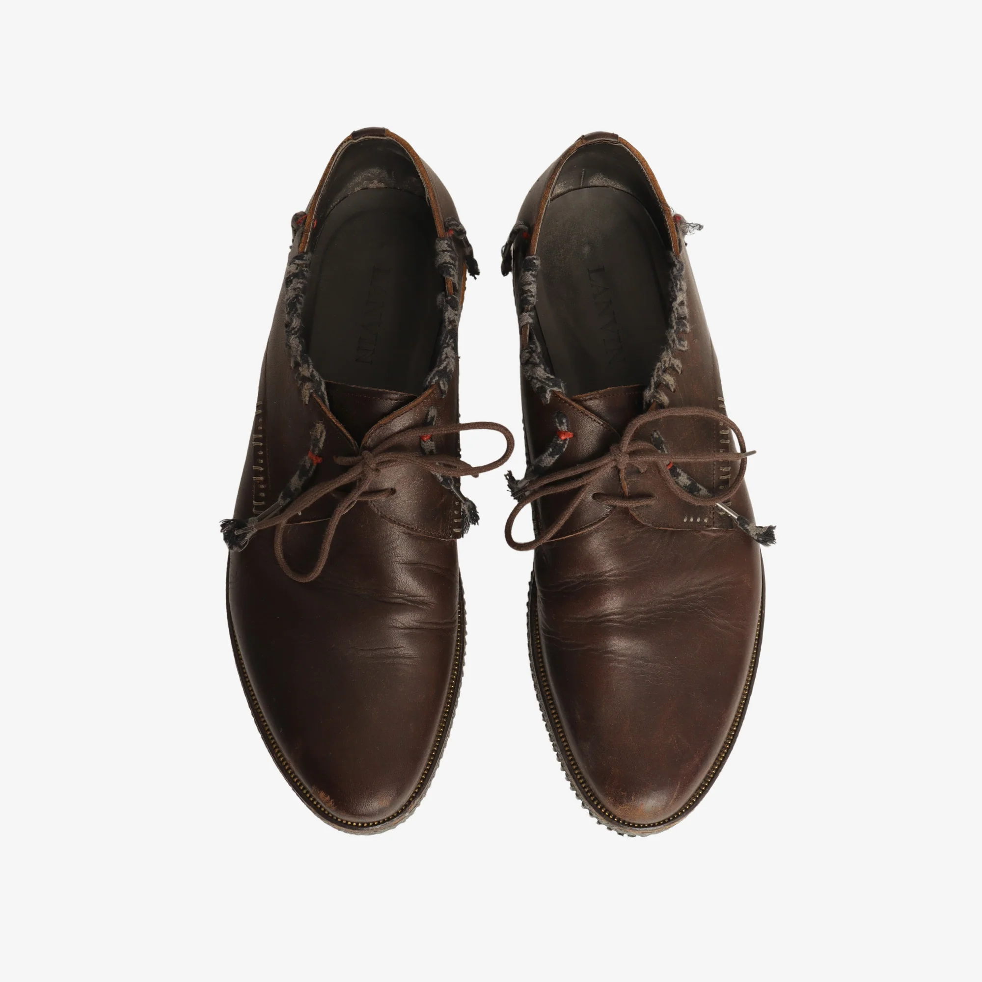 Leather Lace-Up Shoes - Image 5