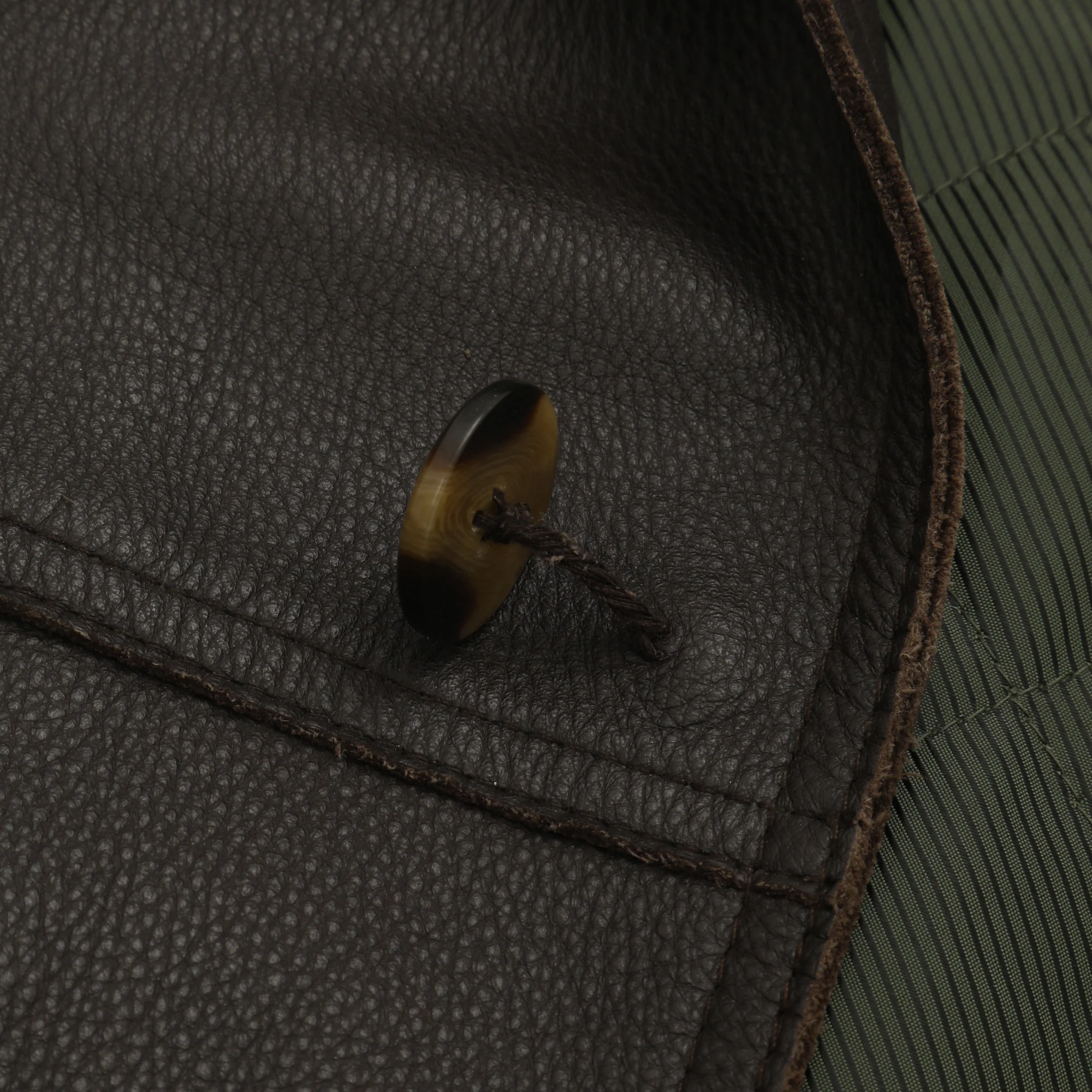 Vintage Leather Coat - Image 5