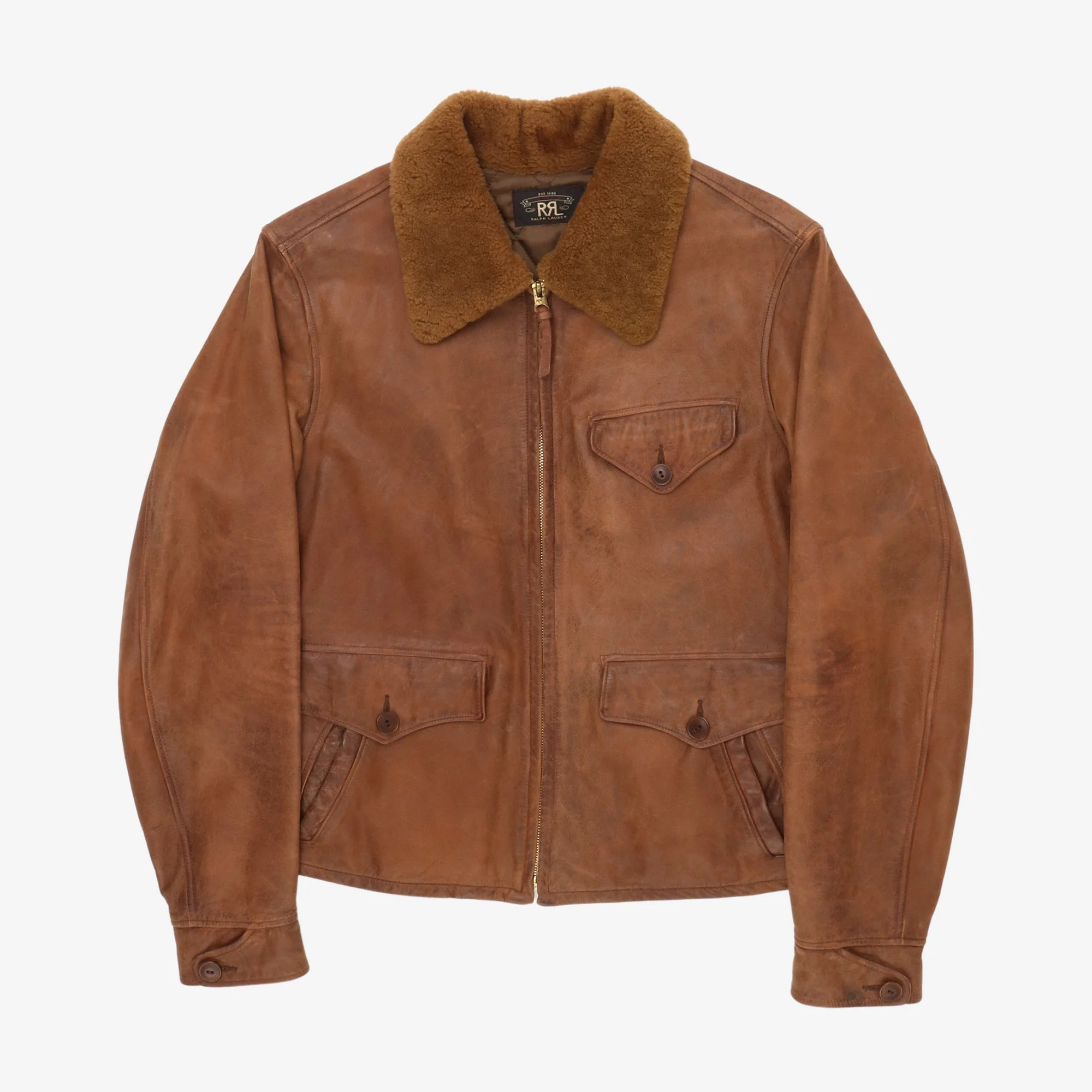 Leather Shearling Jacket