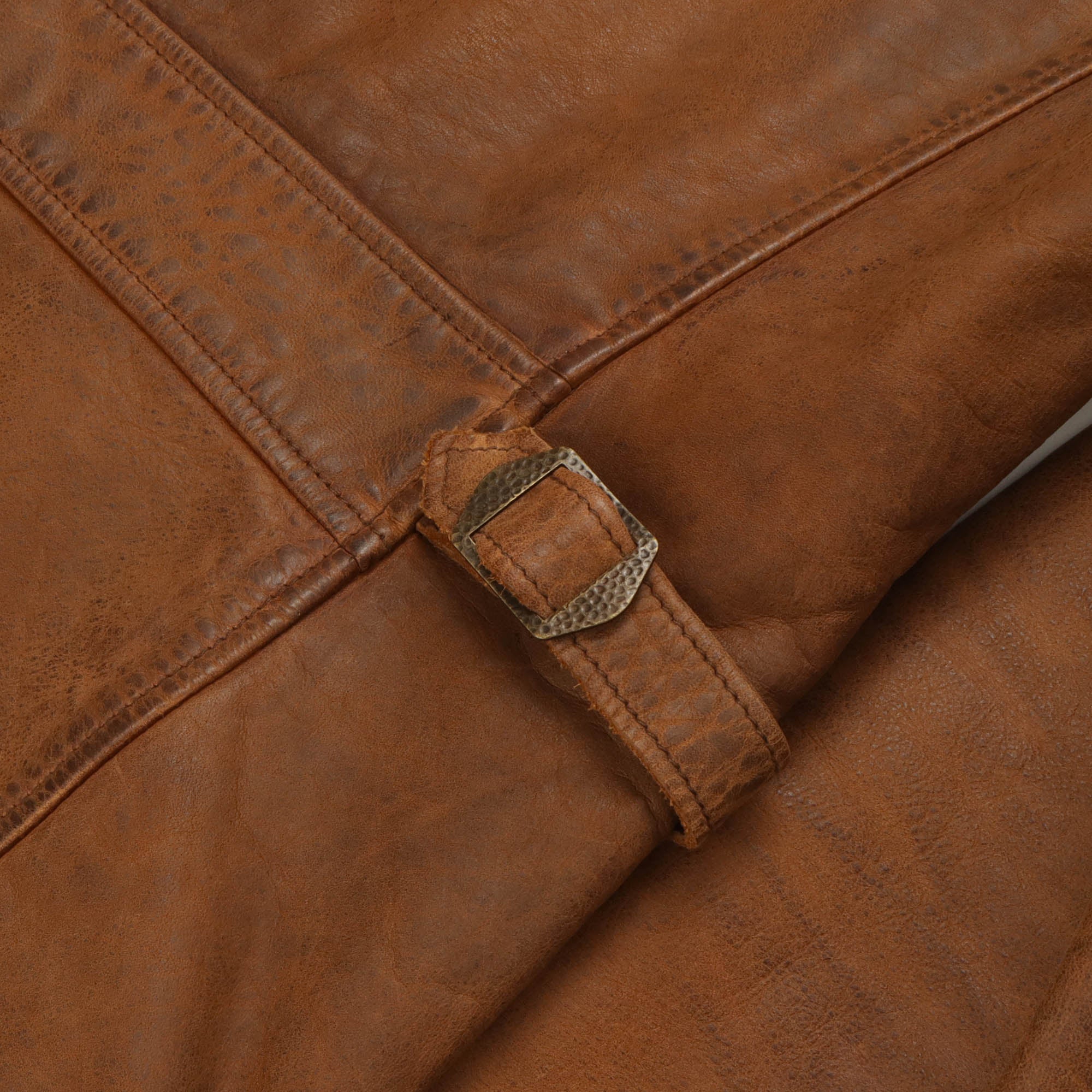 Leather Shearling Jacket - Image 3