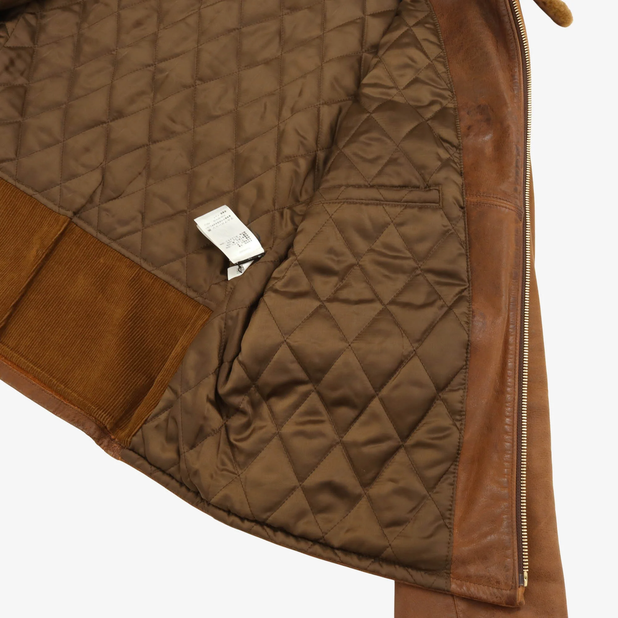 Leather Shearling Jacket - Image 5