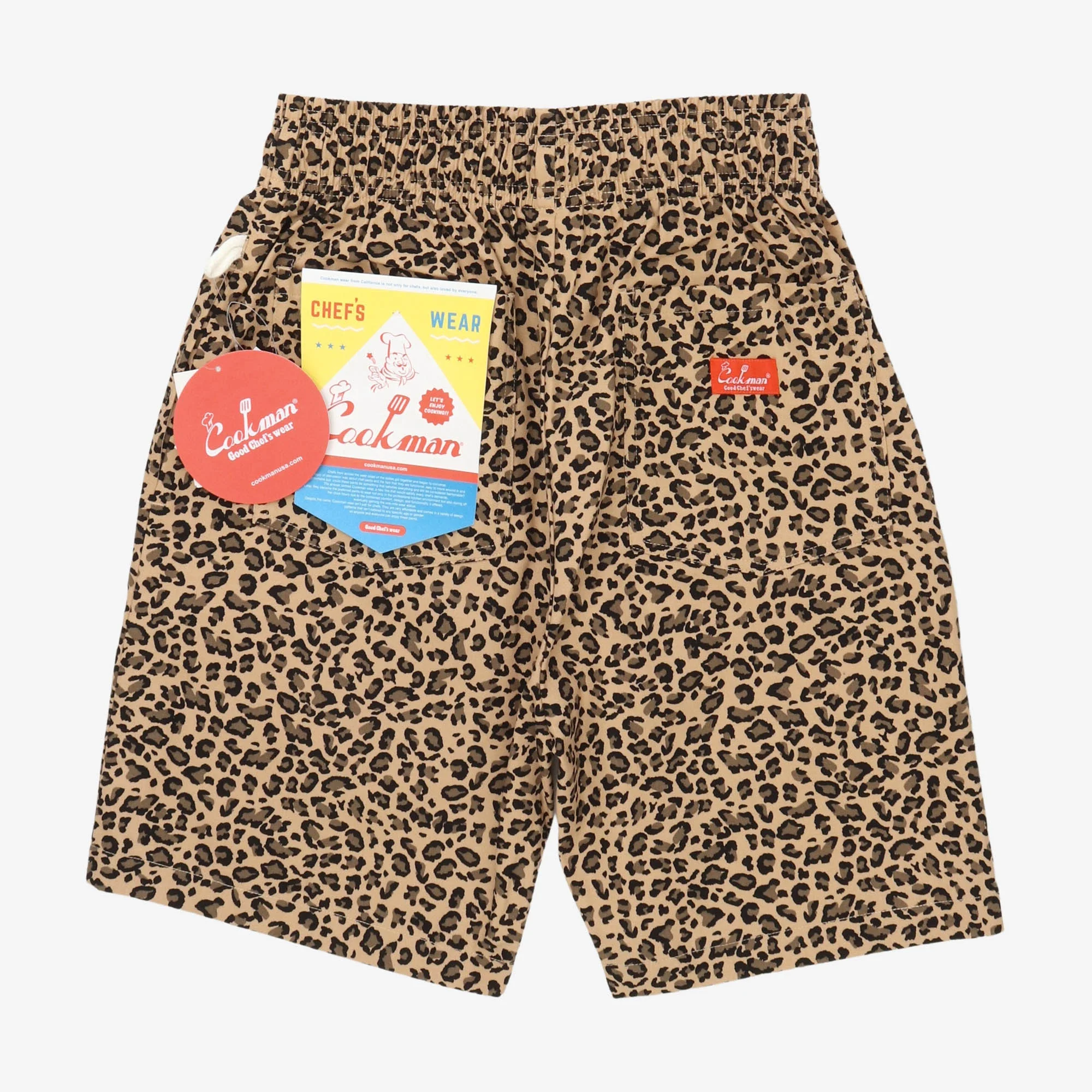 Leopard Print Chef Shorts - Image 2