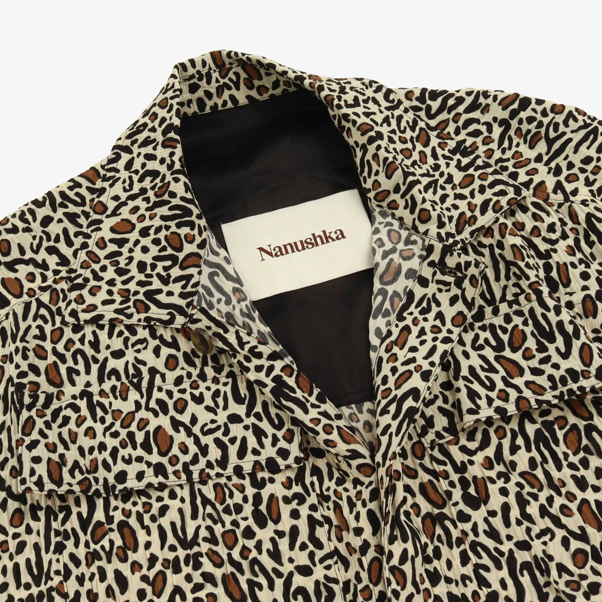 Leopard Print Overshirt - Image 3