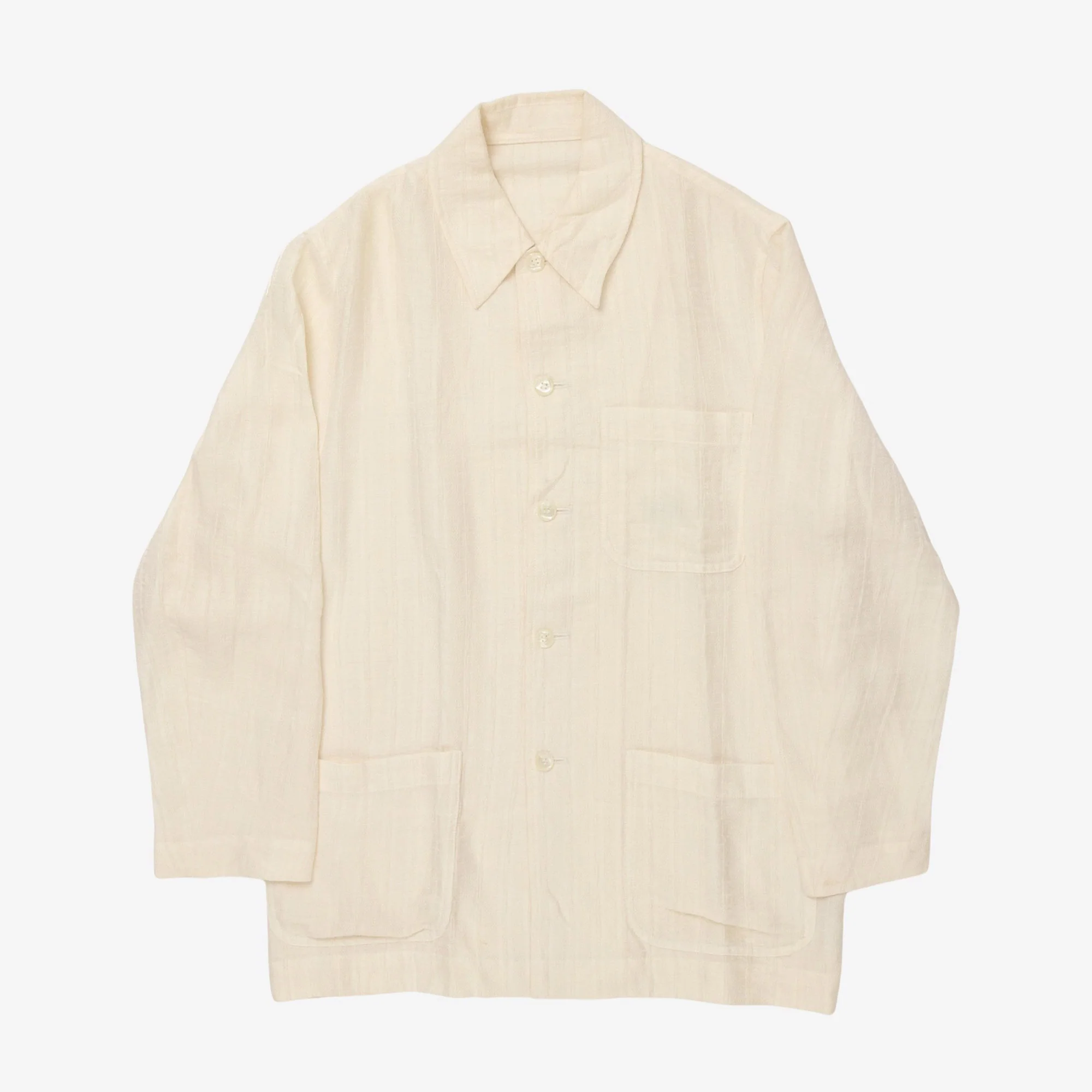 Linen Rayon Chore Jacket