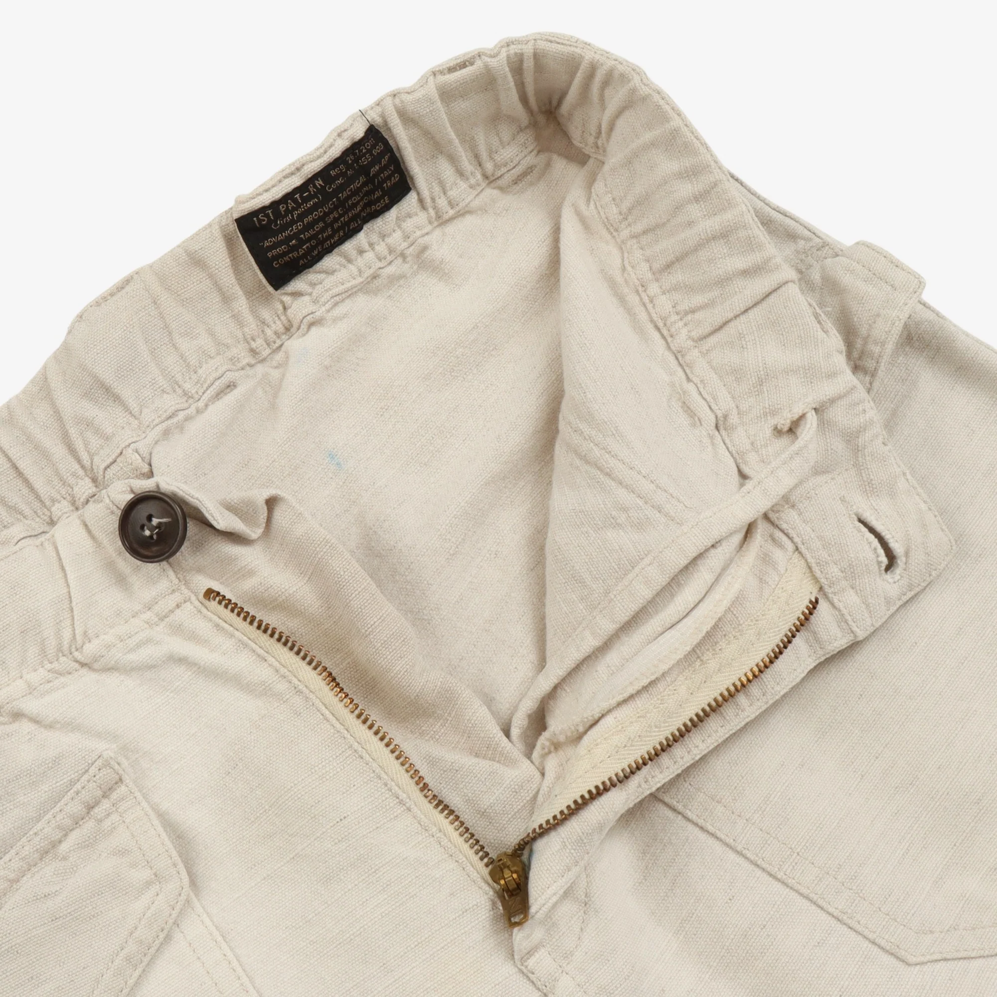 Linen Blend Drawstring Trouser - Image 4