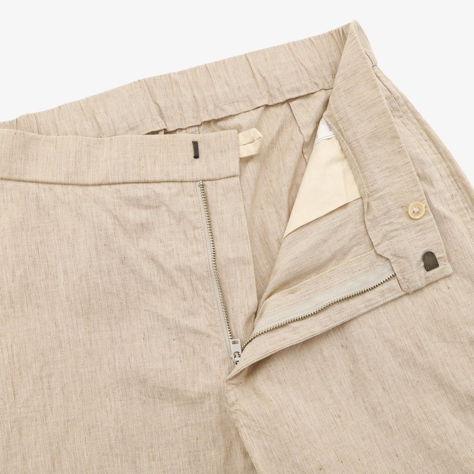 Linen Blend Stretch Slacks - Image 3