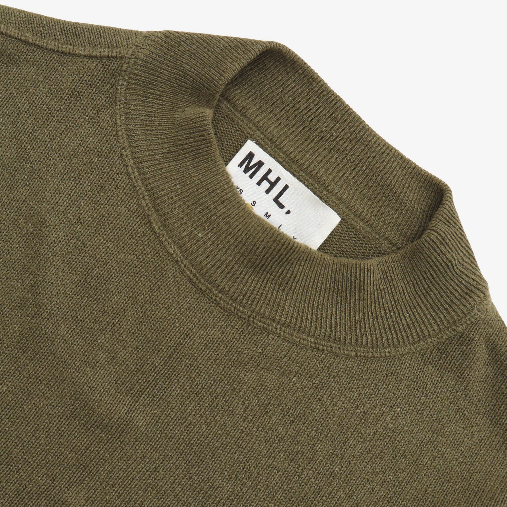 Linen Blend Wide Neck Sweater - Image 3