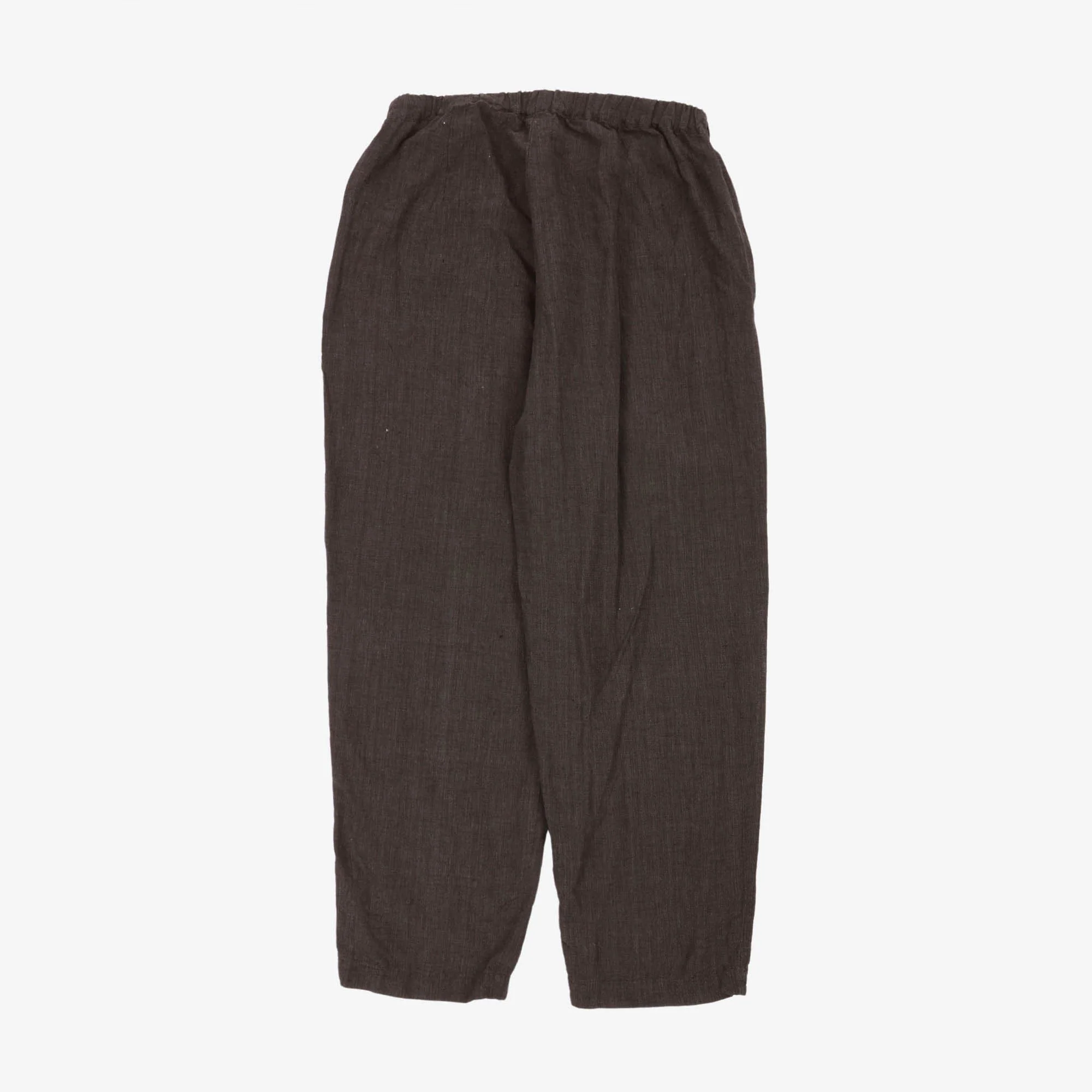 Linen Elasticated Trousers - Image 2
