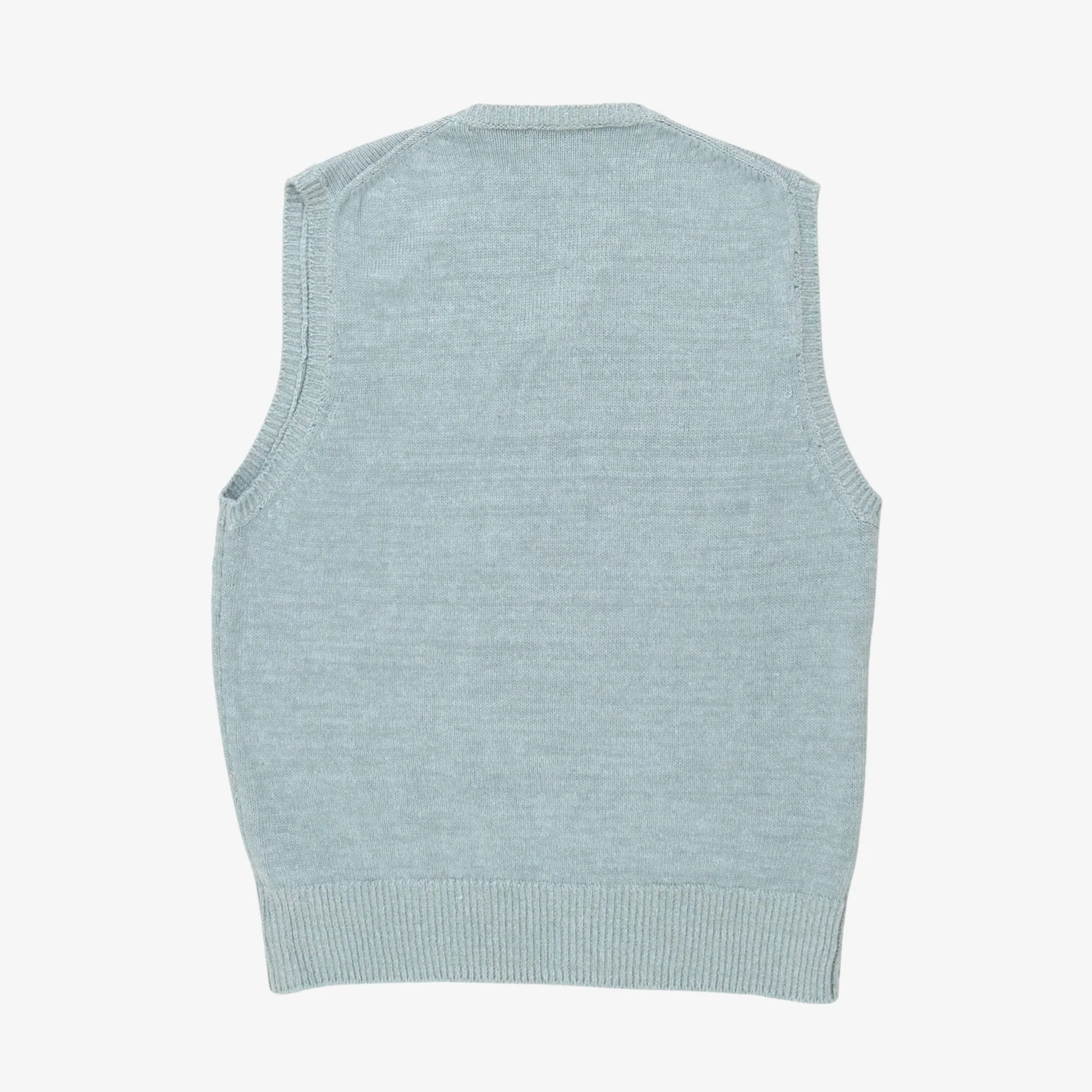 Linen Knit Vest - Image 2