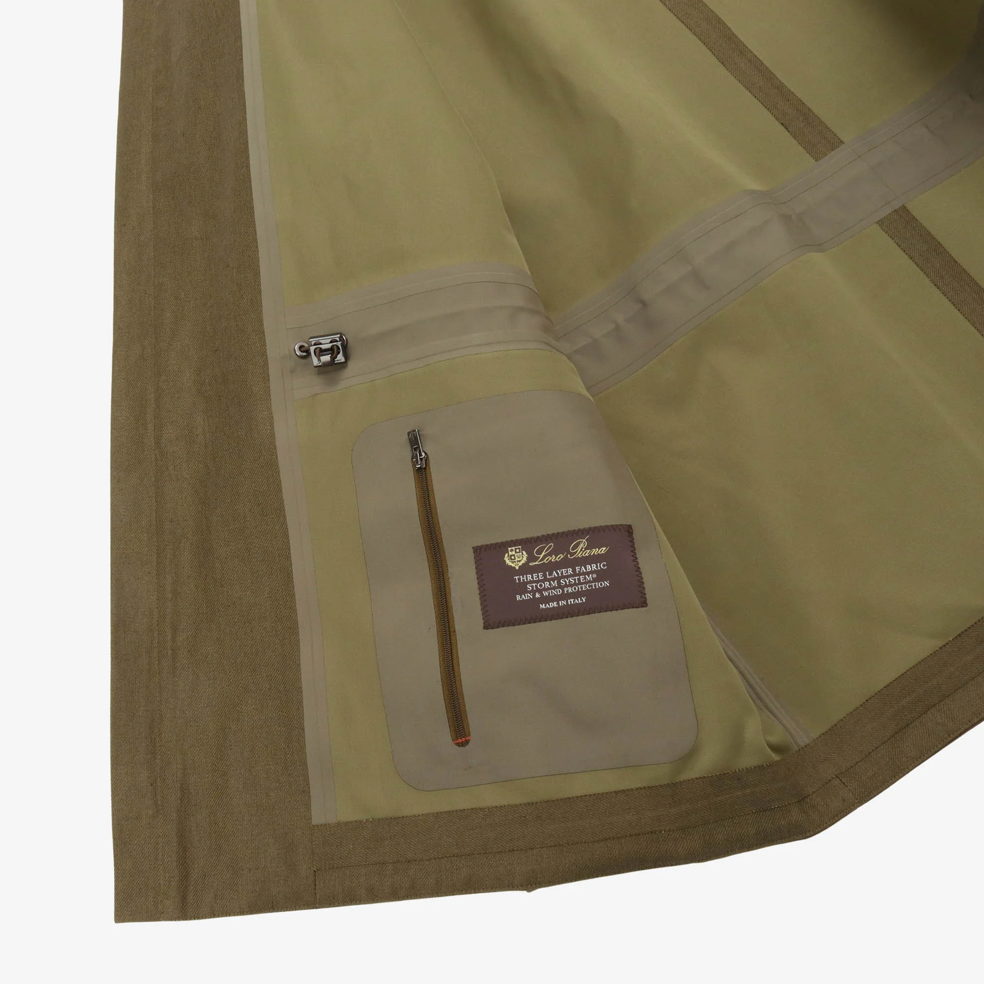 Linen Storm System Rain Jacket - Image 6