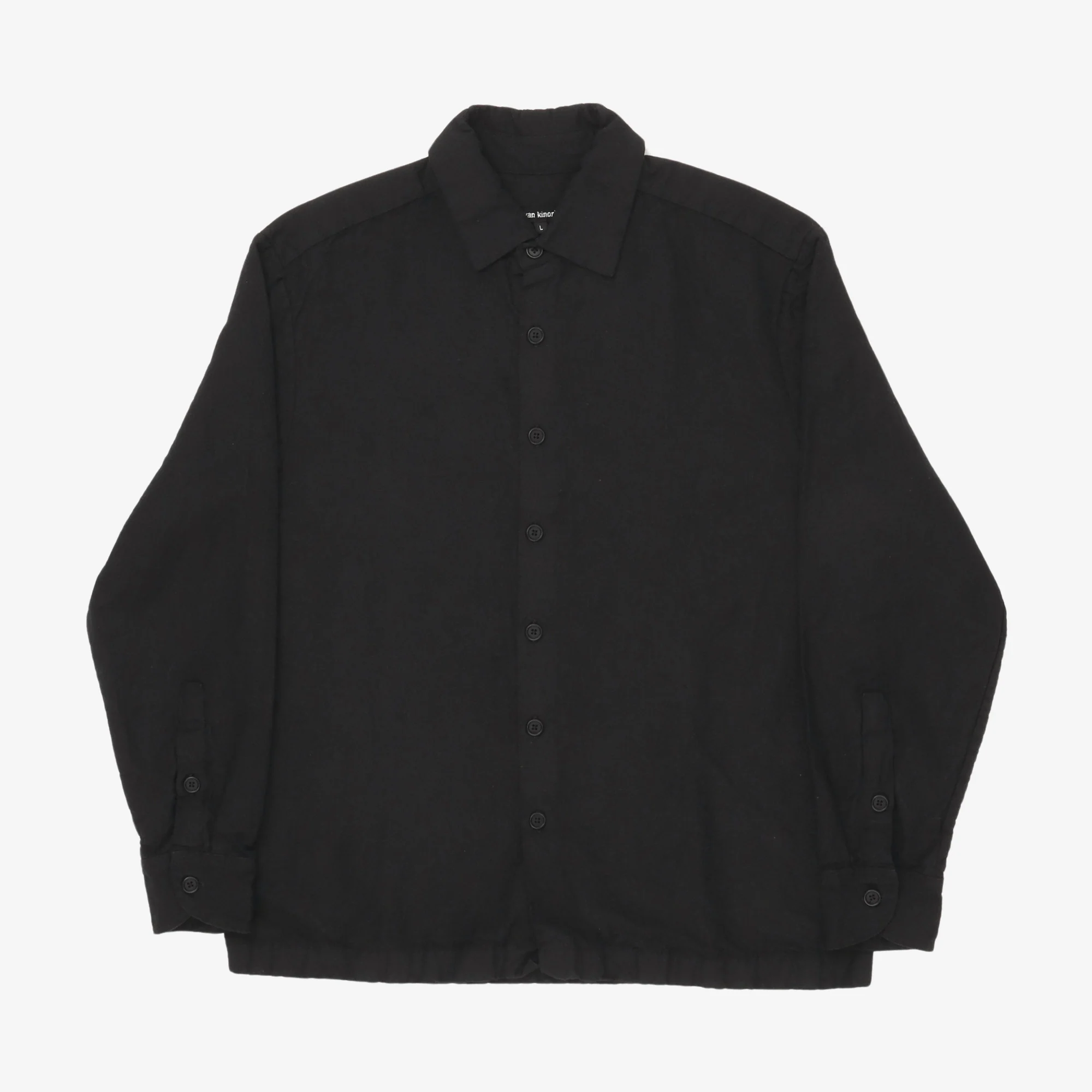 Linen Wool Blend Shirt