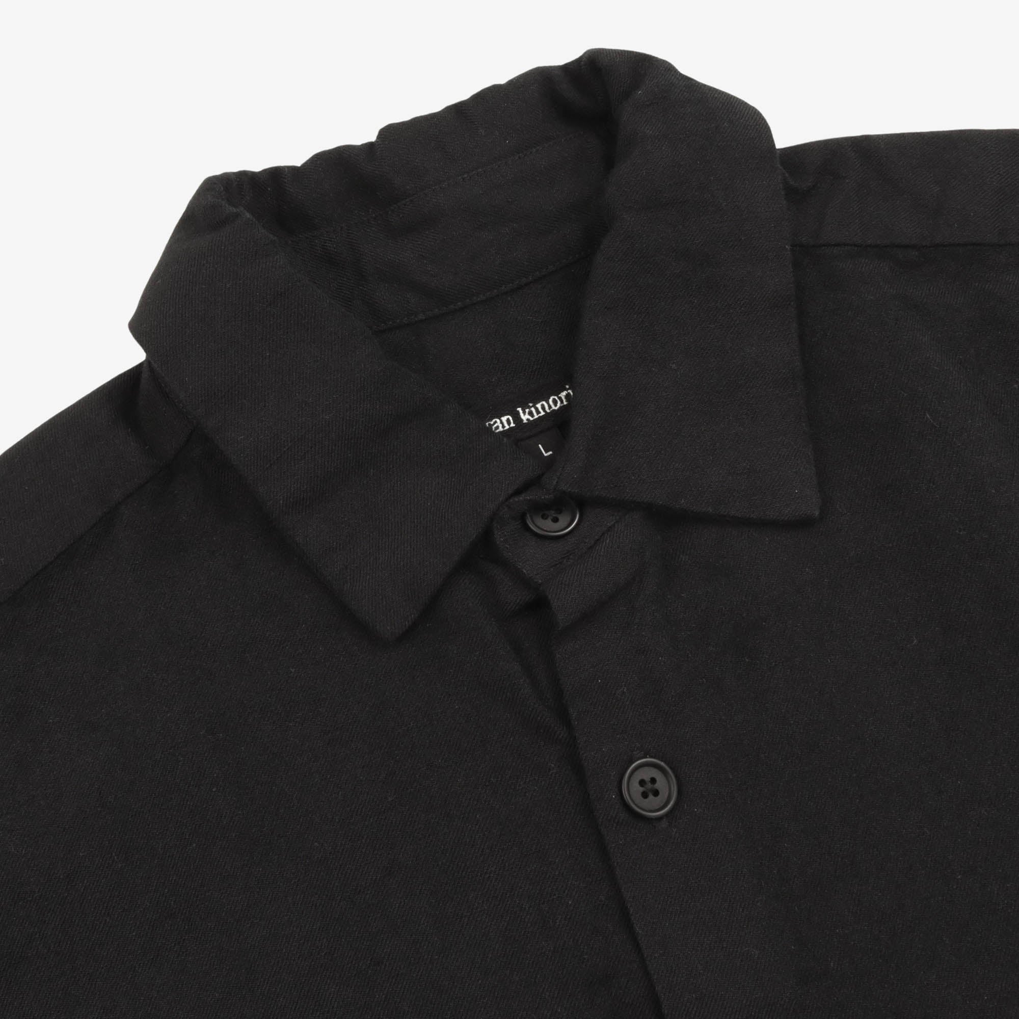 Linen Wool Blend Shirt - Image 3