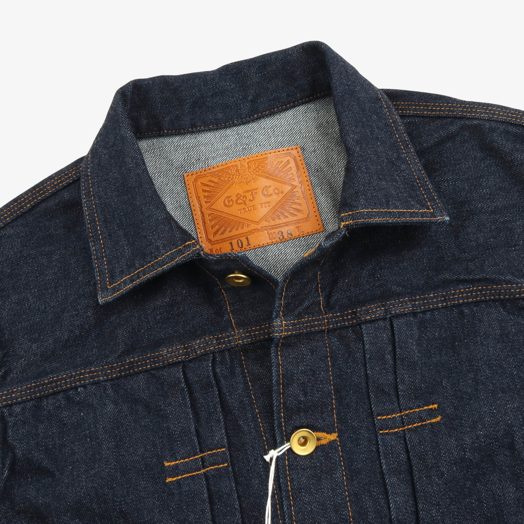 Lot 101 Indigo Denim Jacket - Image 3