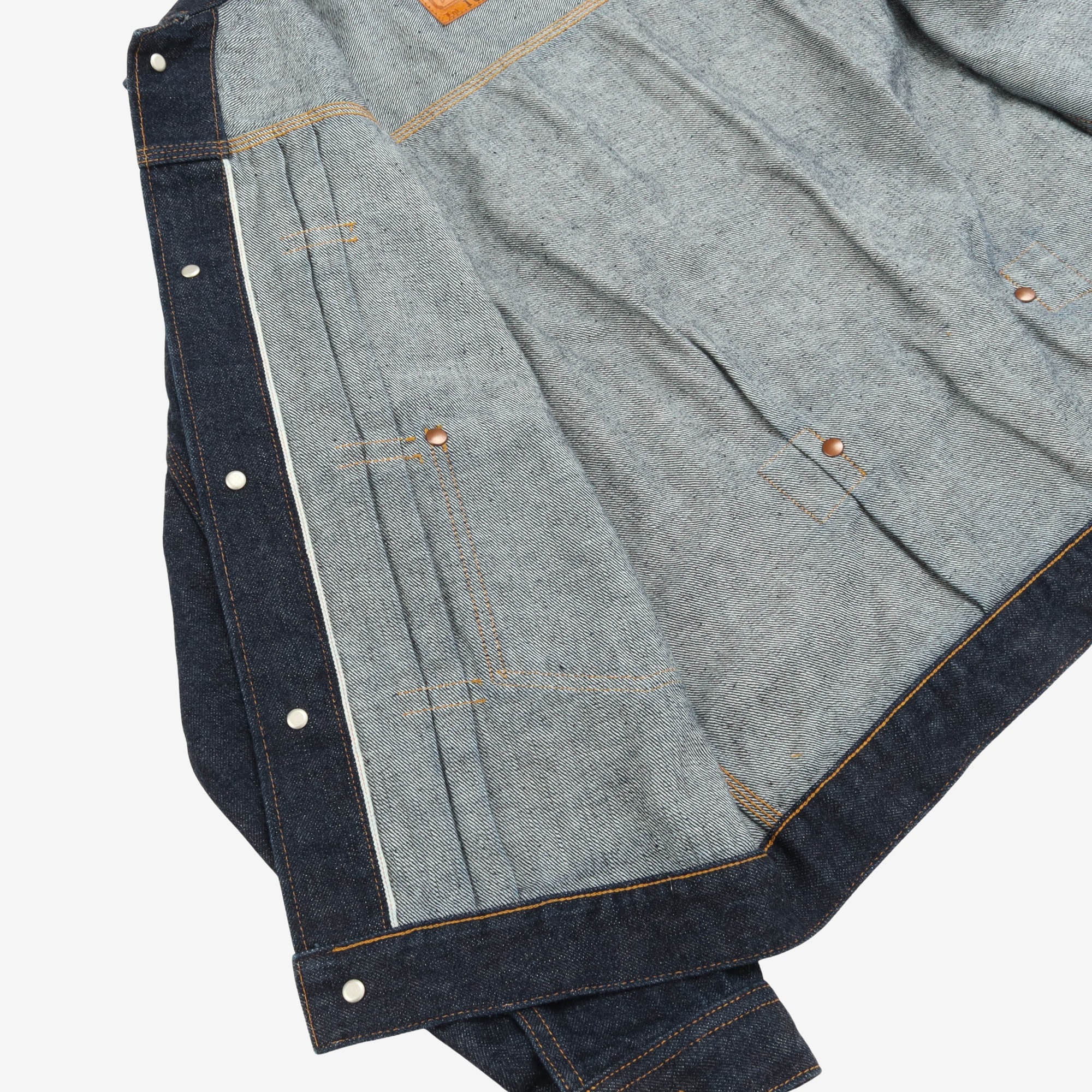 Lot 101 Indigo Denim Jacket - Image 4