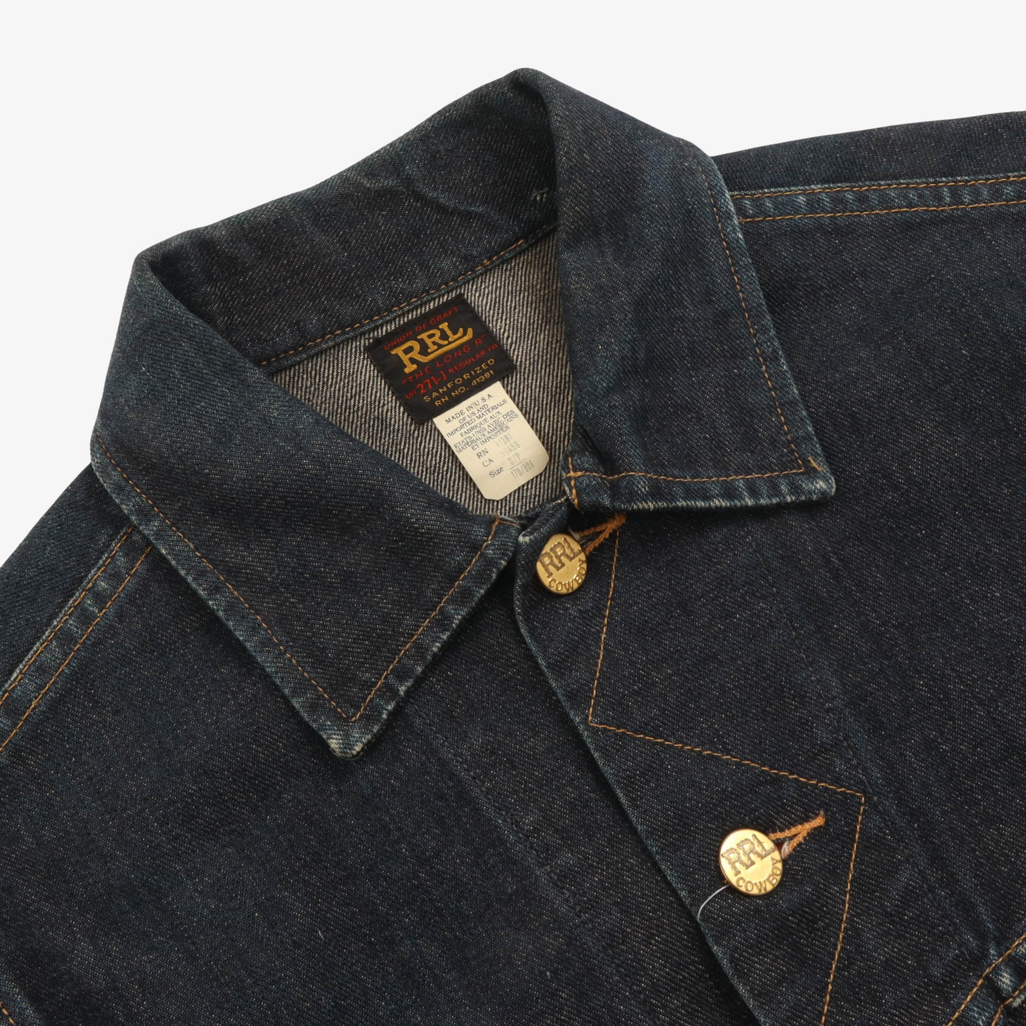 Lot 271 Selvedge Denim Jacket - Image 3