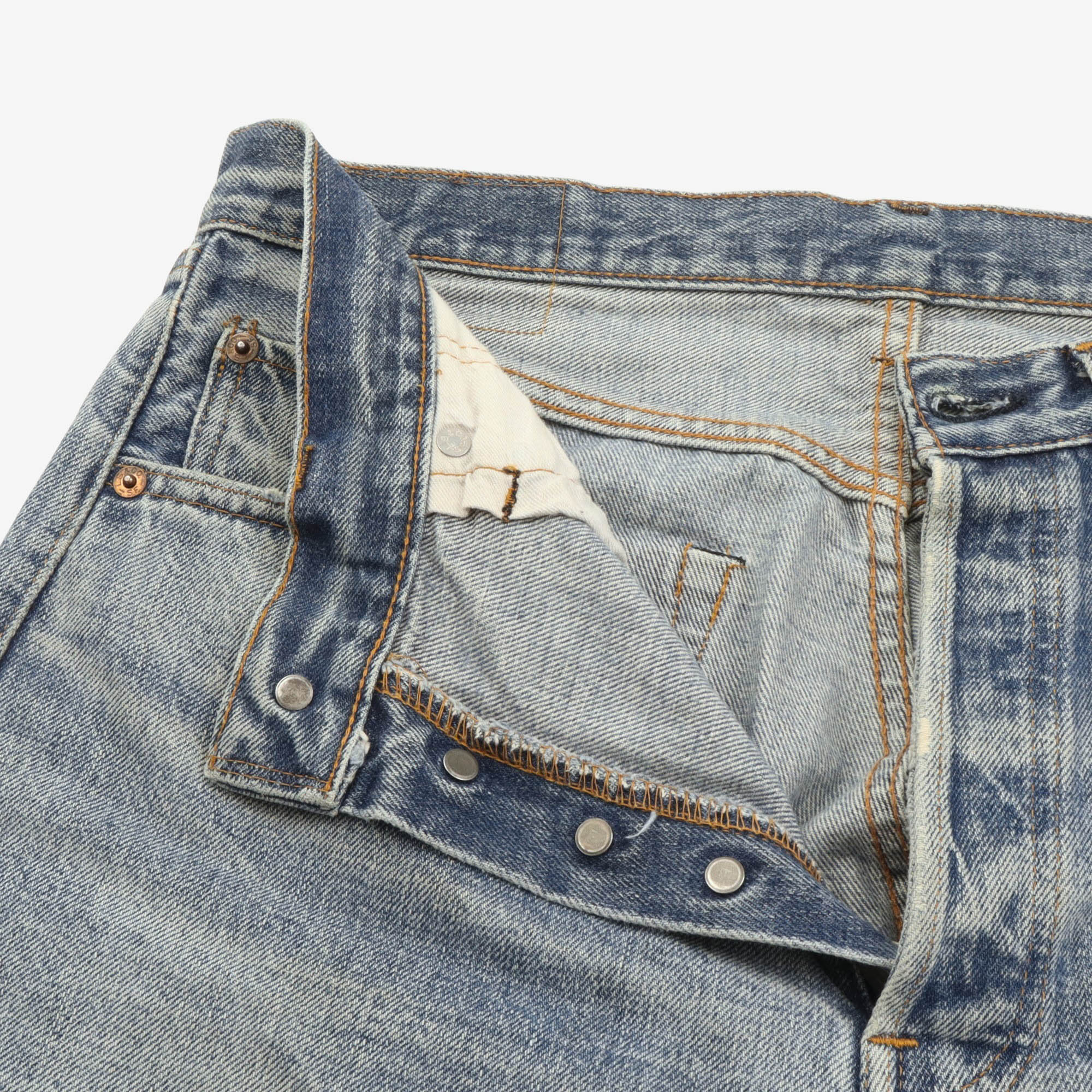 Vintage 501 Denim USA (32W x 27L) - Image 6