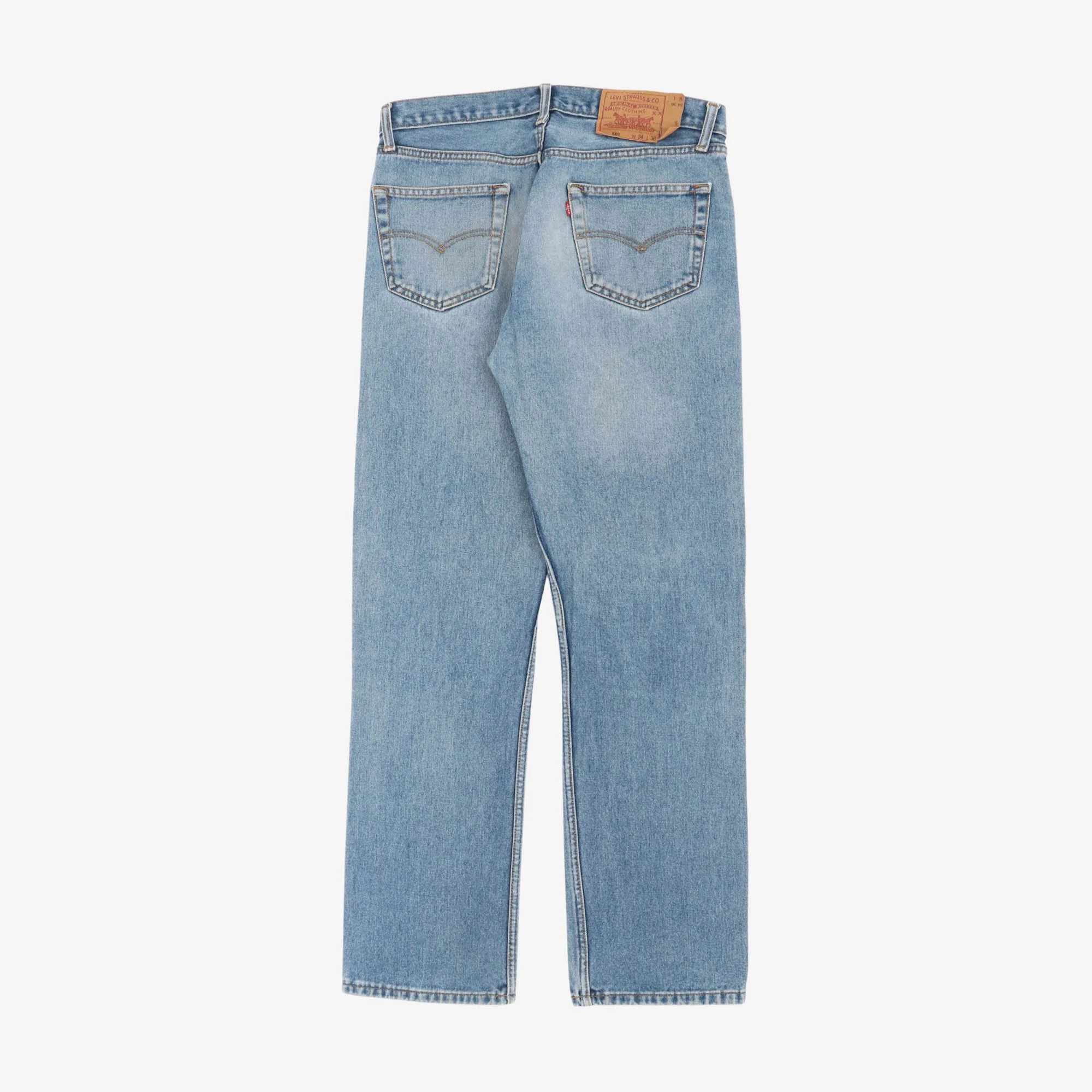 90s 501 Denim USA (32W x 32L) - Image 2