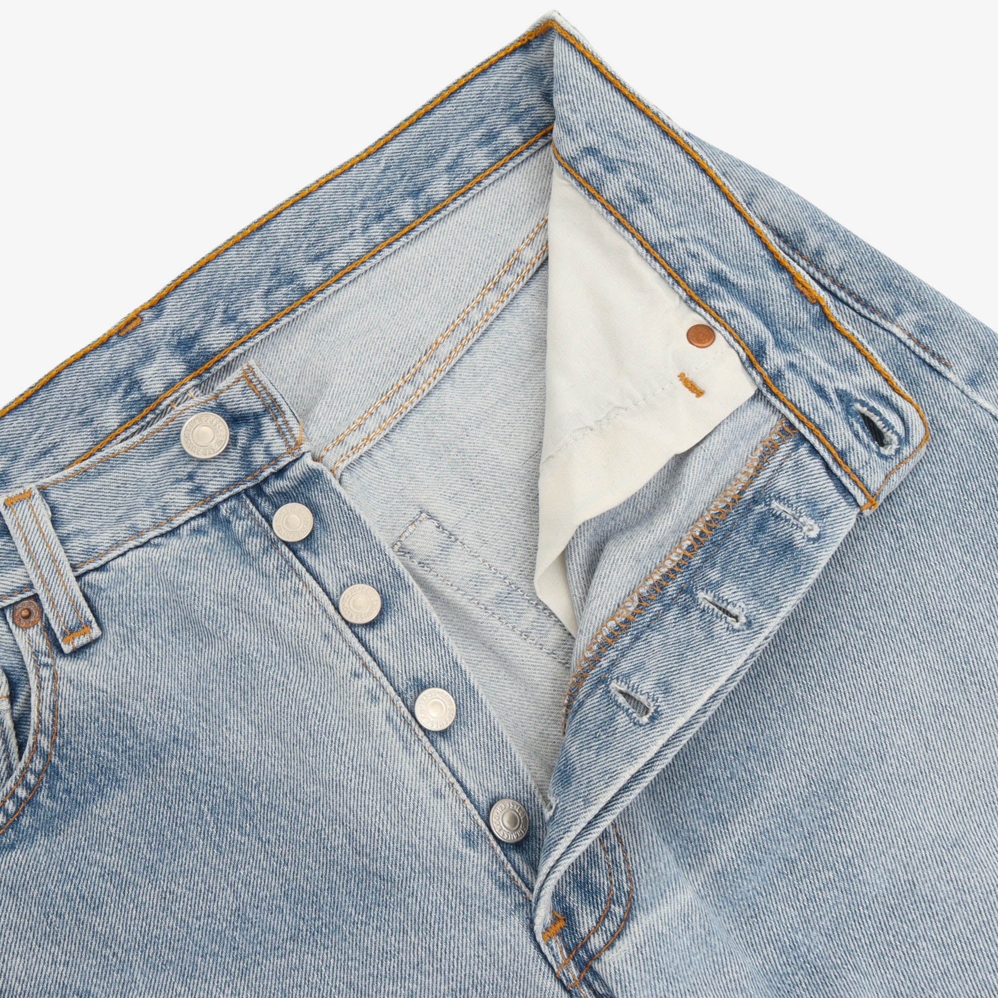 90s 501 Denim USA (32W X 29L) - Image 3