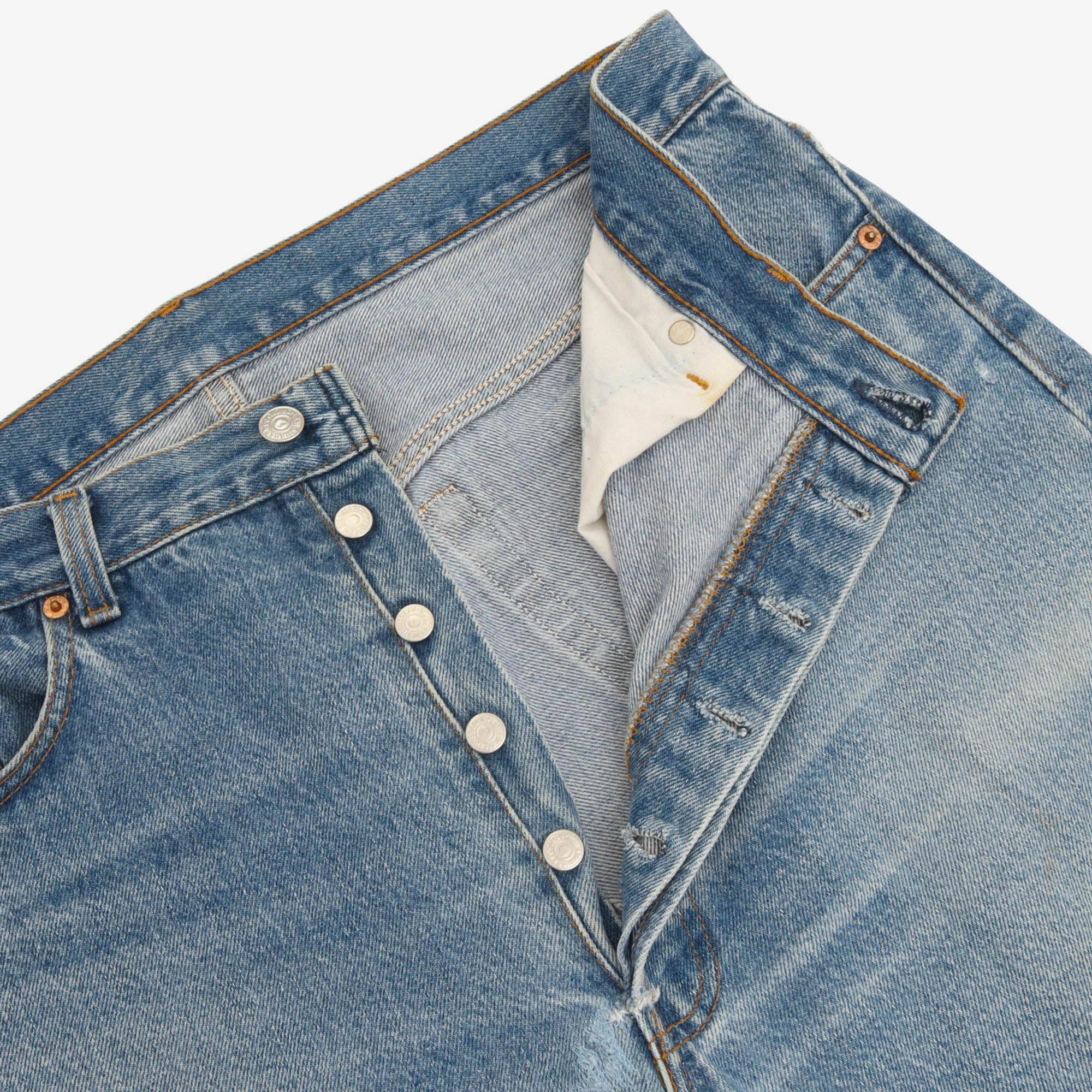90s 501 Denim USA (38W X 29L) - Image 3