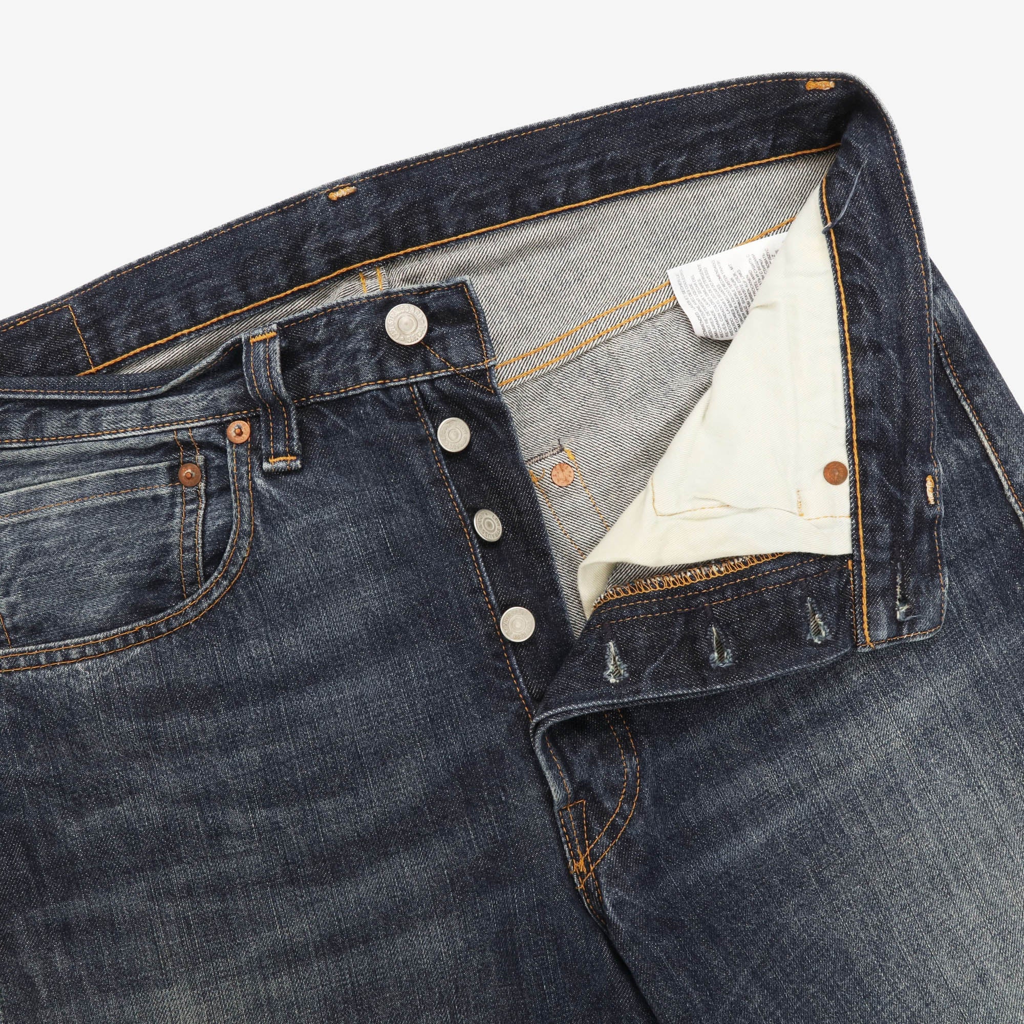 501XX Selvedge Denim (32W X 32L) - Image 3