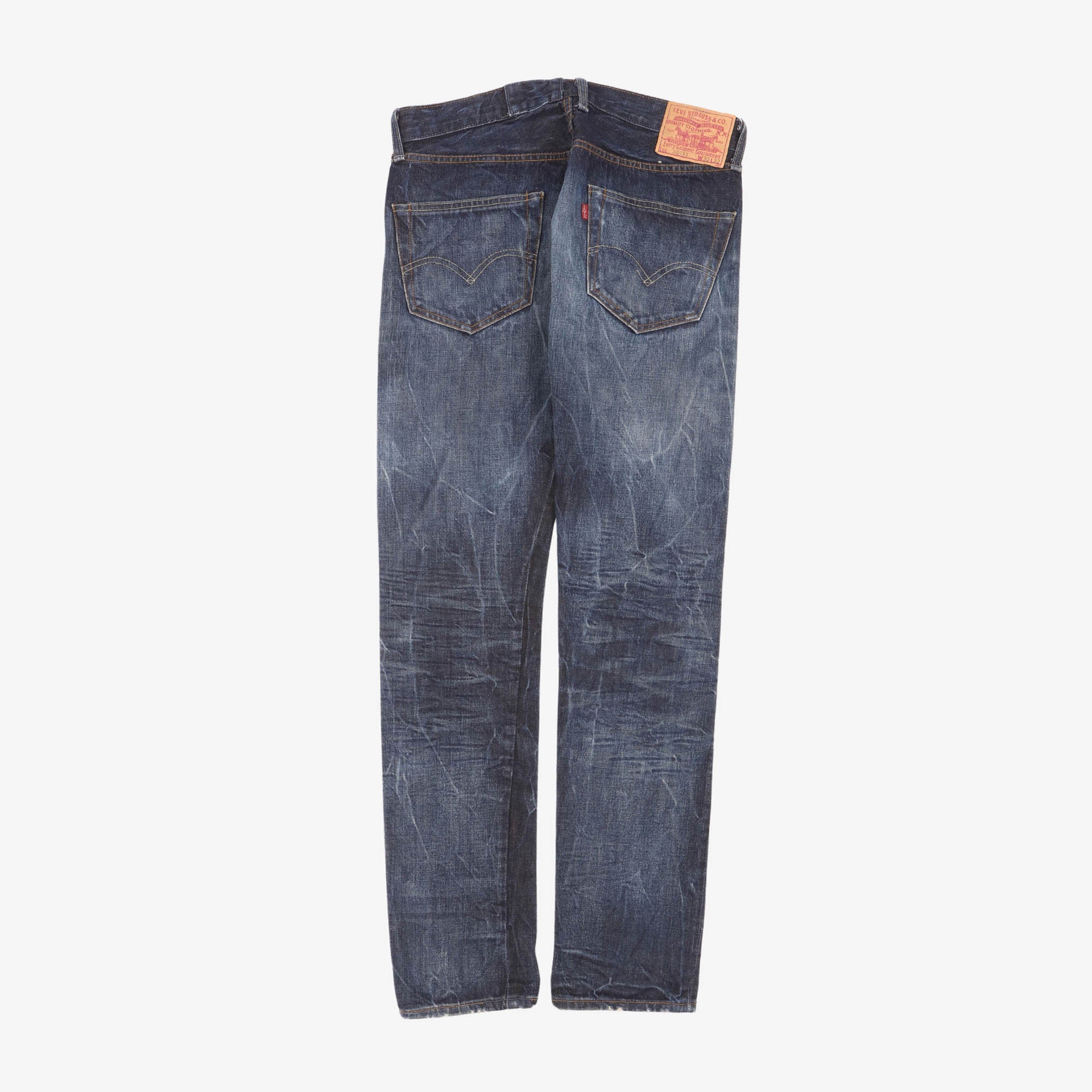 501XX Selvedge Denim (32W X 31L) - Image 2
