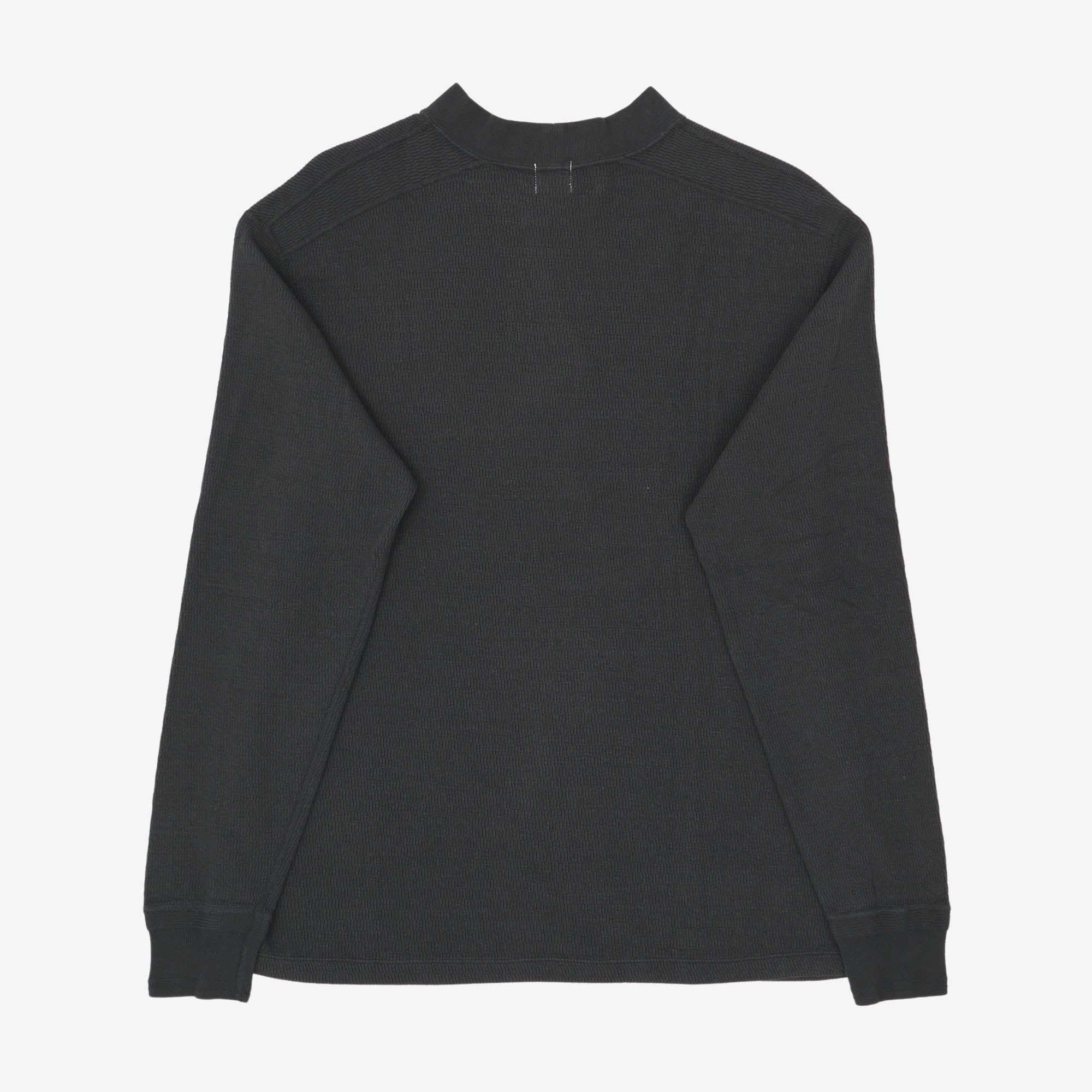 LRC1123 Supima Honeycomb Mock Neck Thermal - Image 2