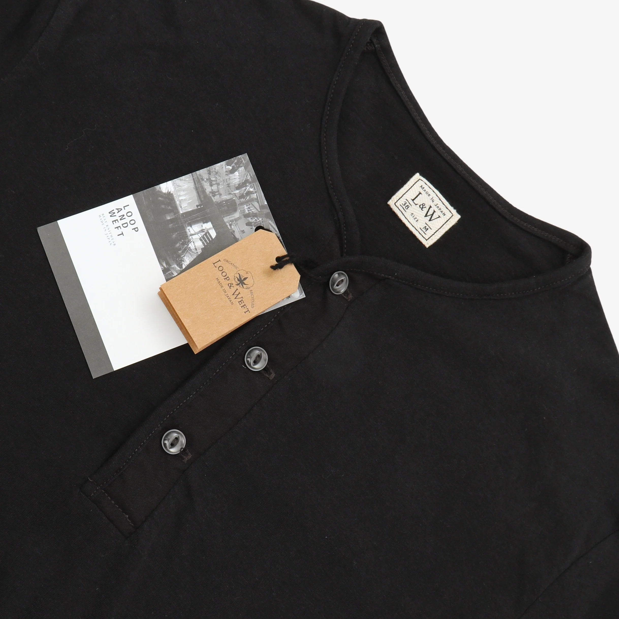 LRH1040 Supima Henley - Image 3