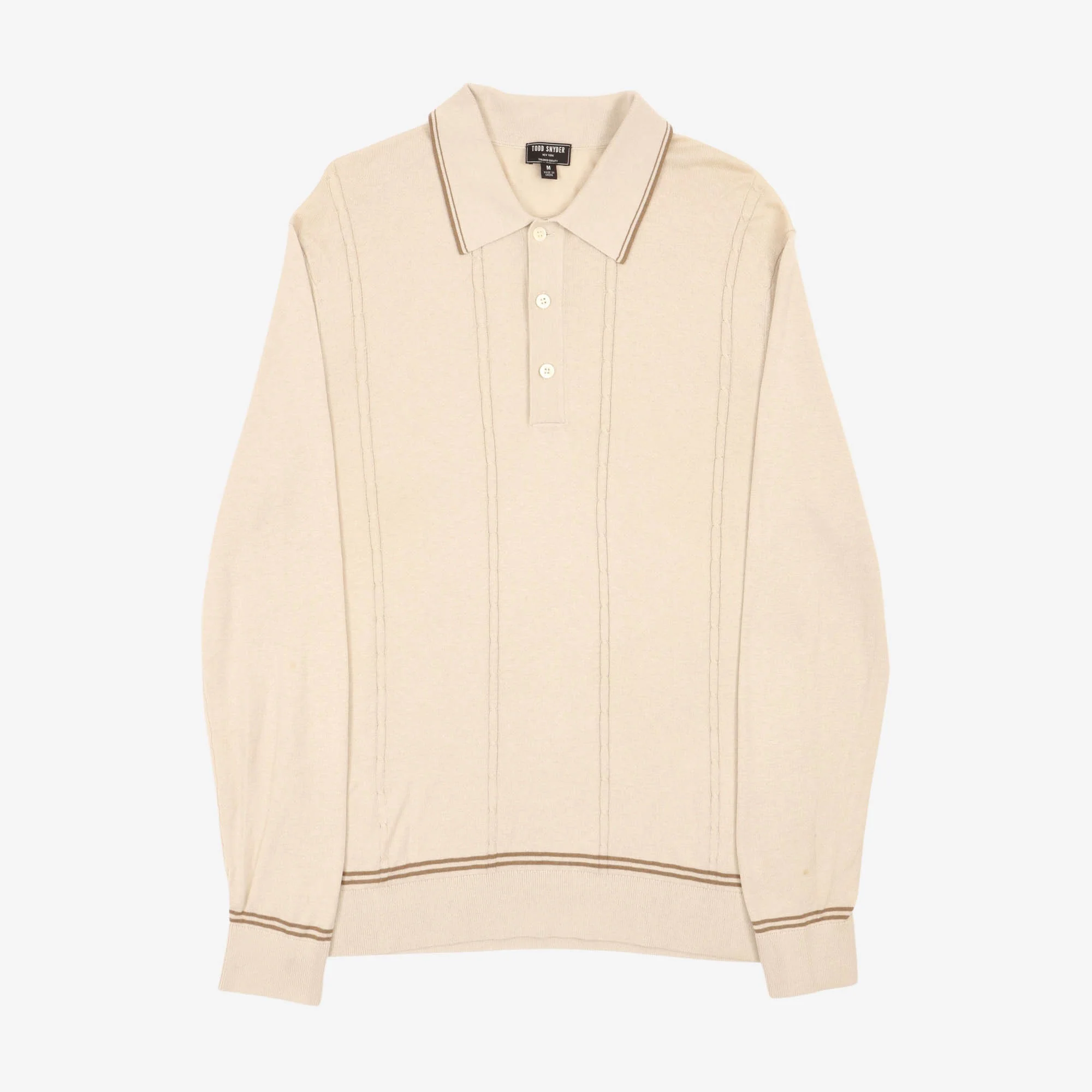LS Knit Polo Shirt
