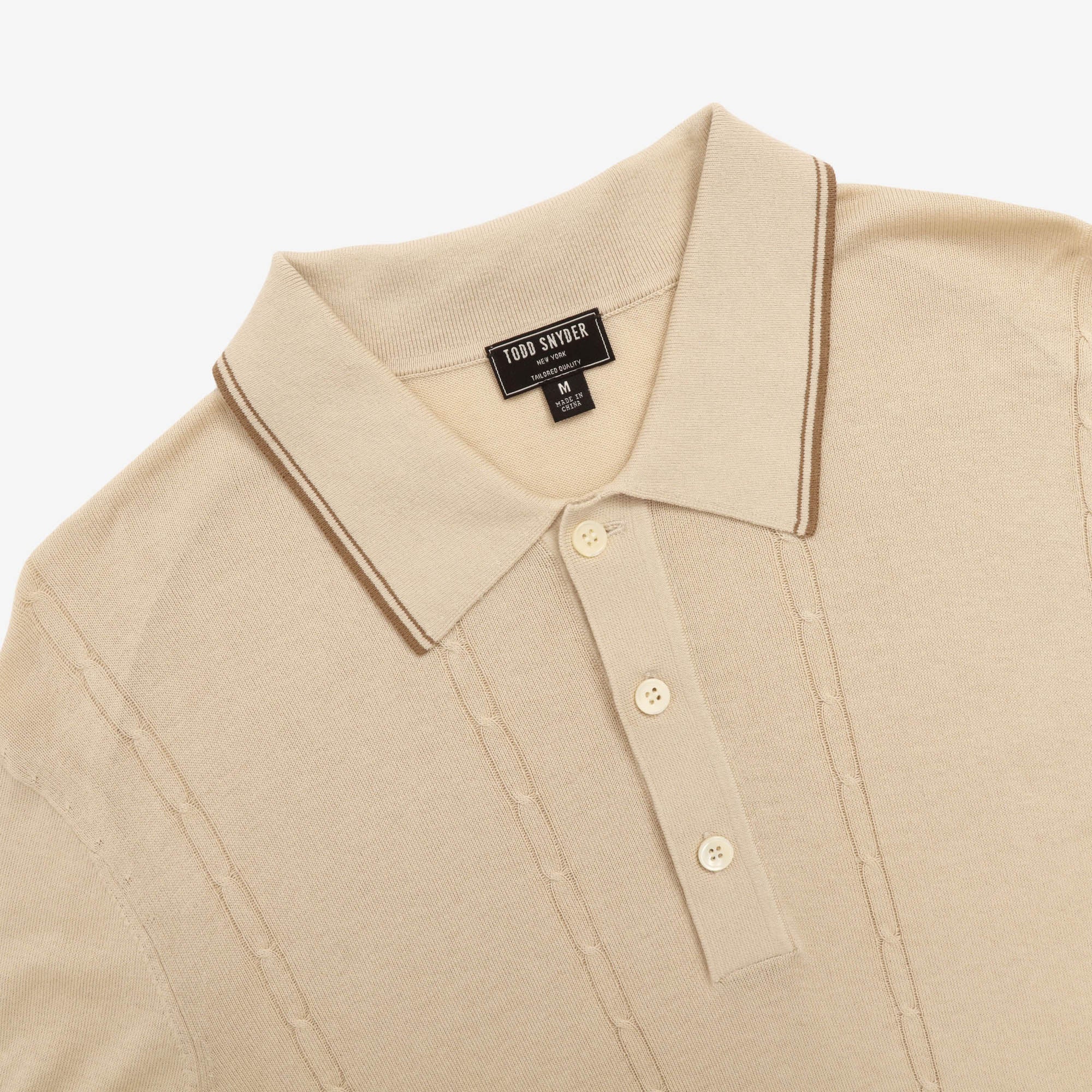 LS Knit Polo Shirt - Image 3