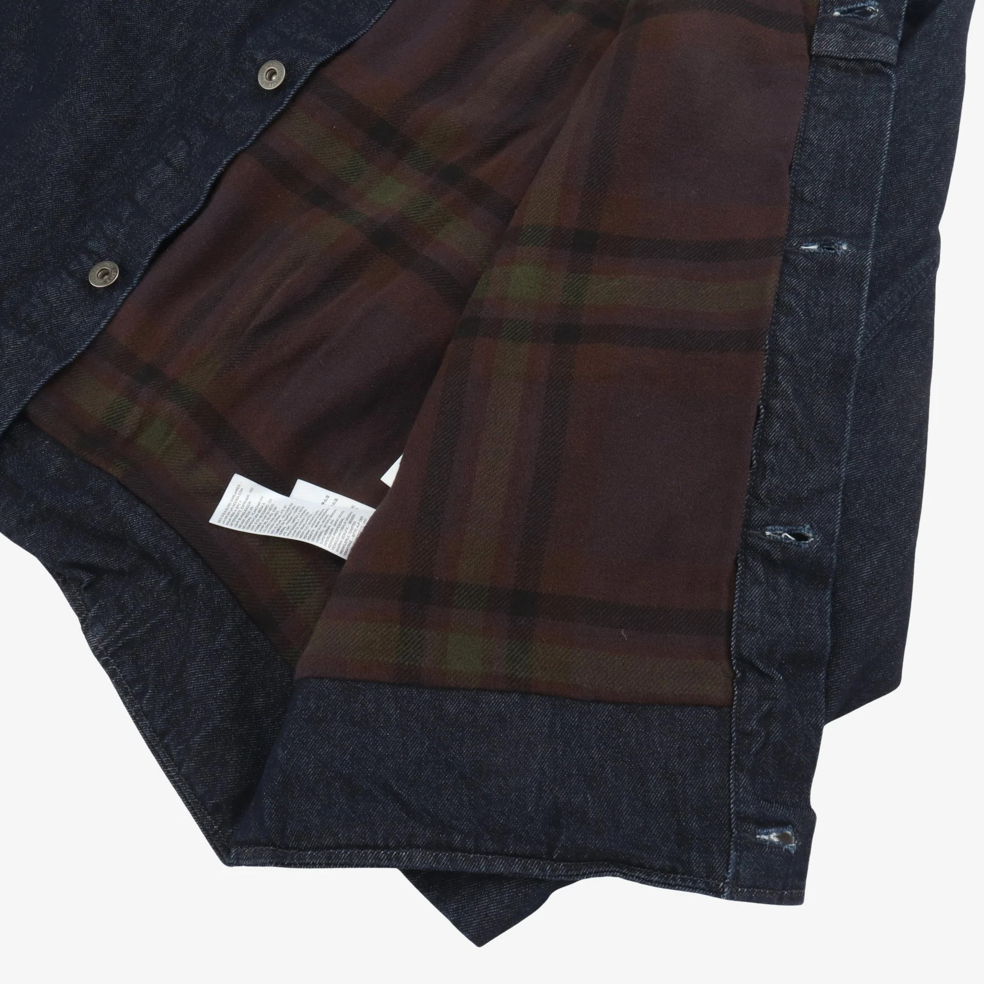 Blanket Lined Denim Jacket - Image 4