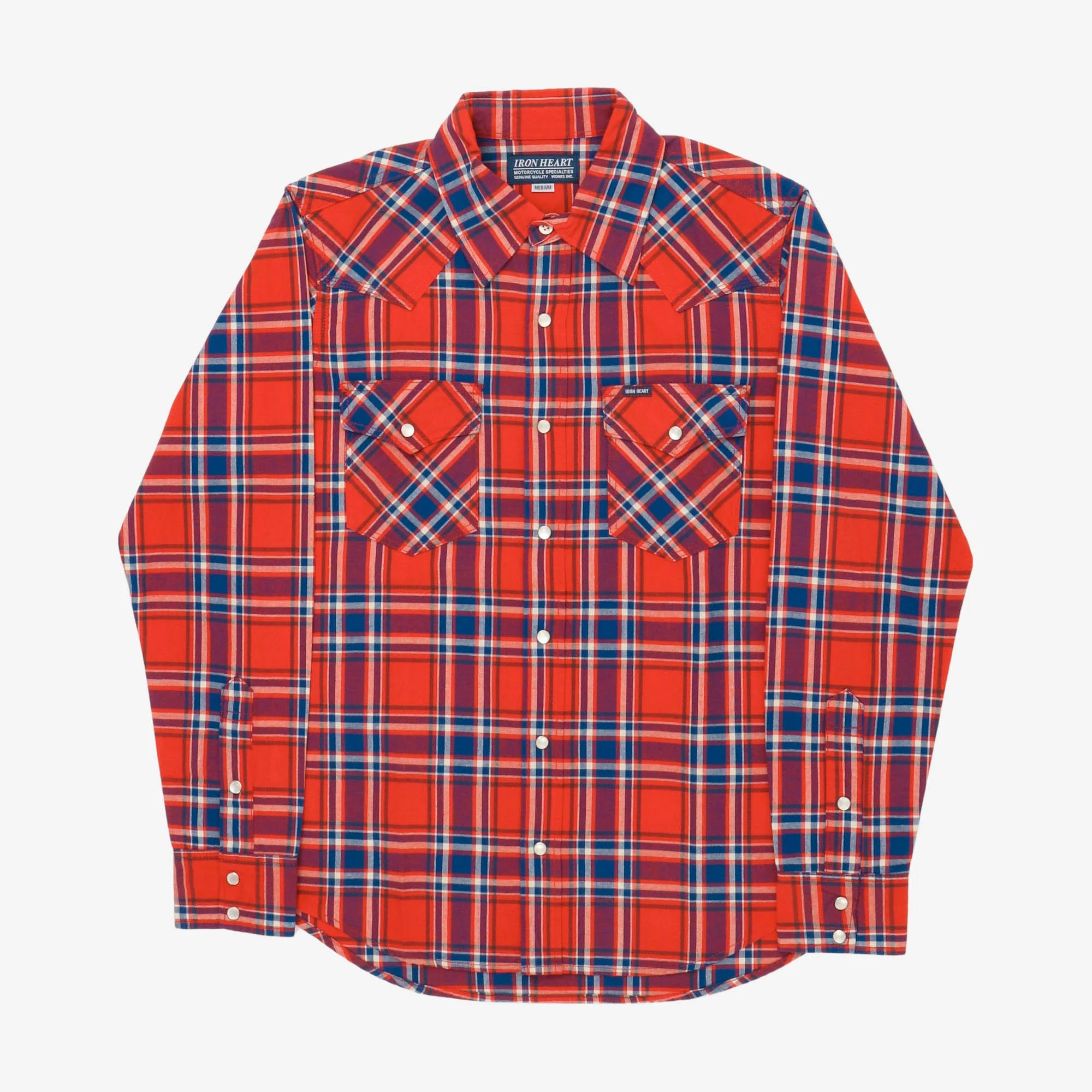 Madras Check Western Shirt