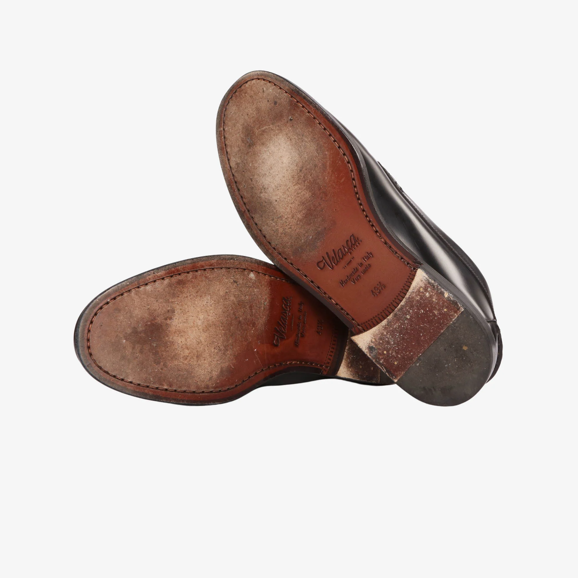 Meder Abraded Leather Loafers - Image 4