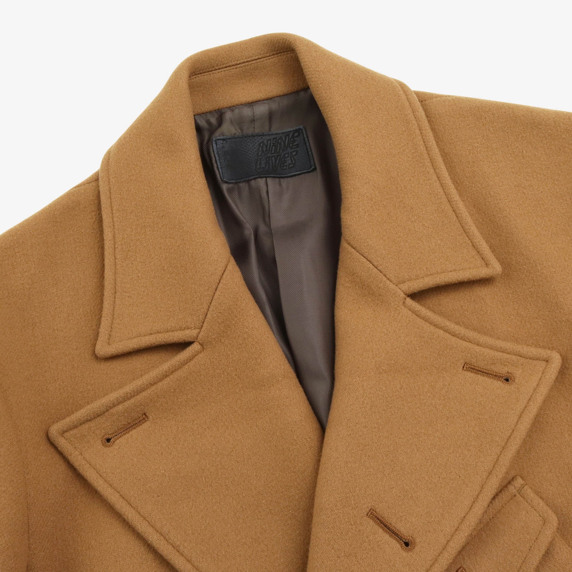 Melton Wool WWII Dispatch Coat - Image 3