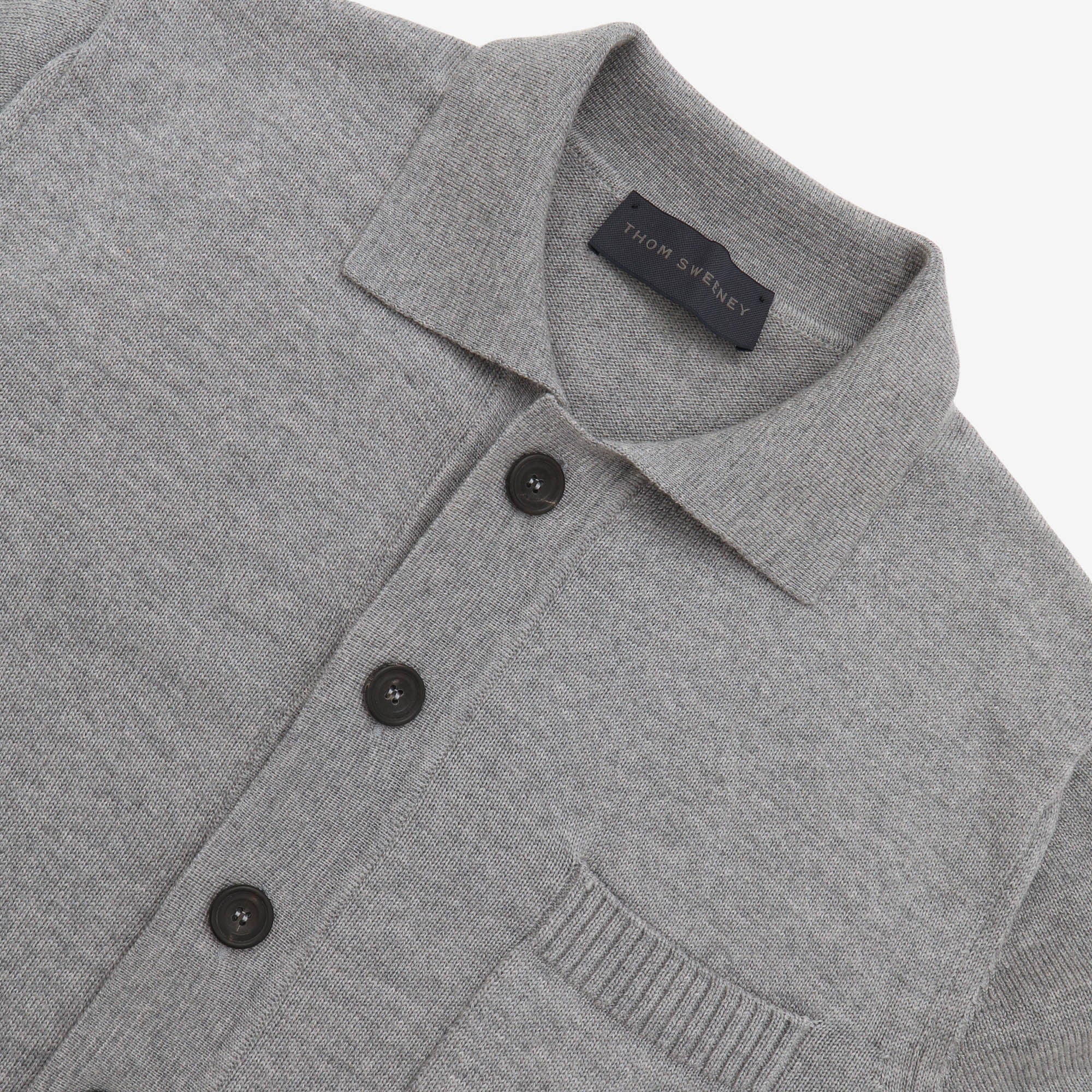 Merino Button Up Cardigan - Image 3