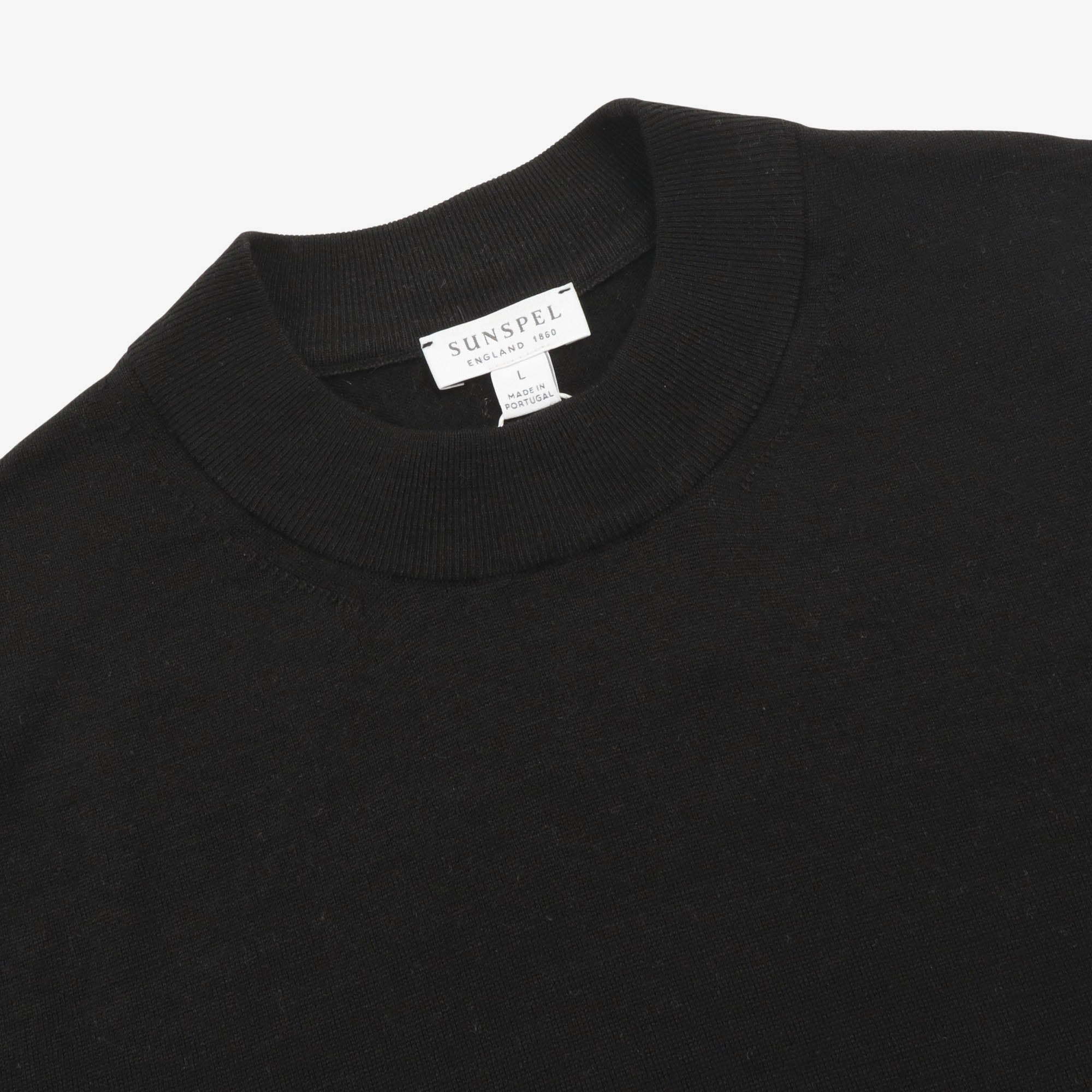 Merino Mock Neck Sweater - Image 3