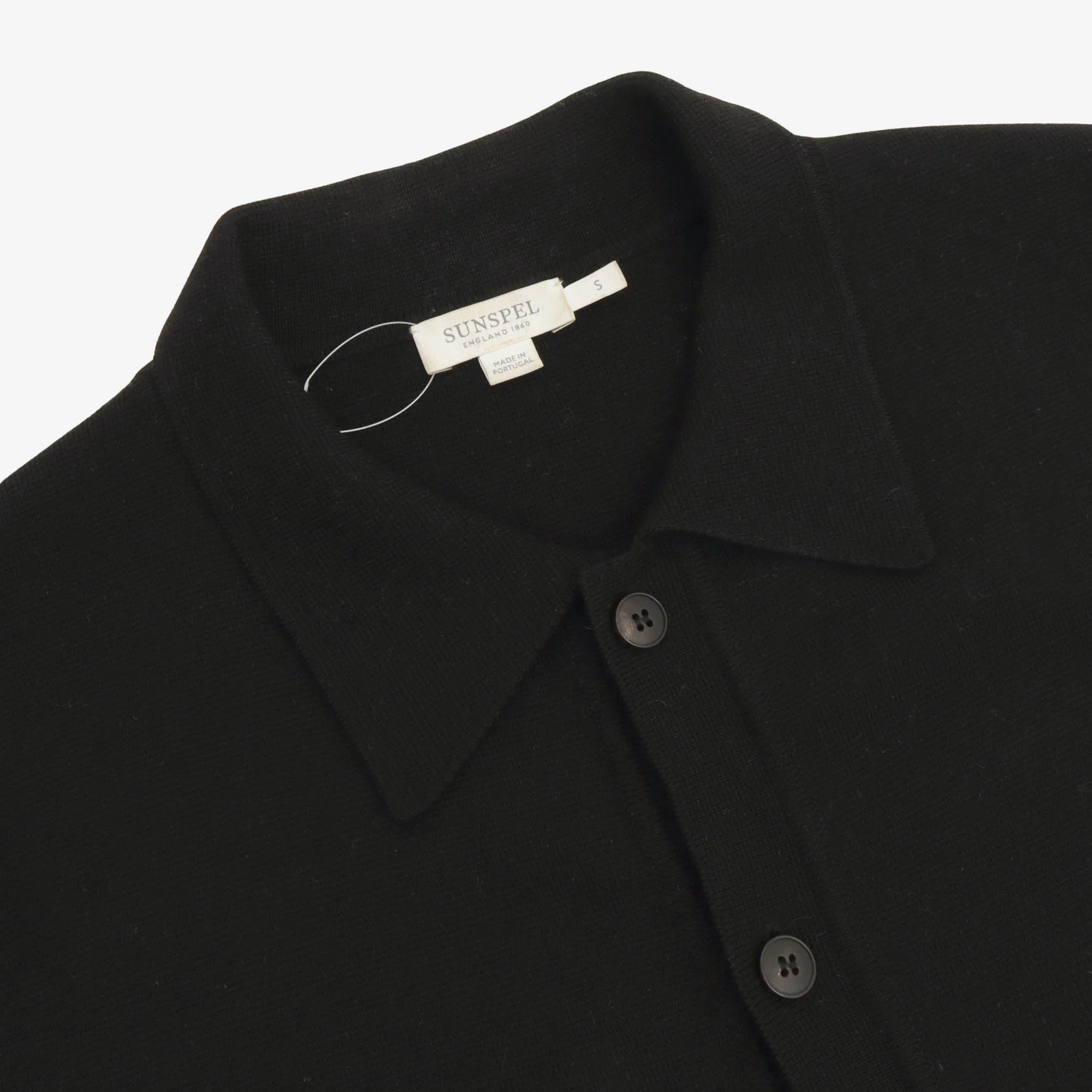 Merino Wool Knit Cardigan - Image 3