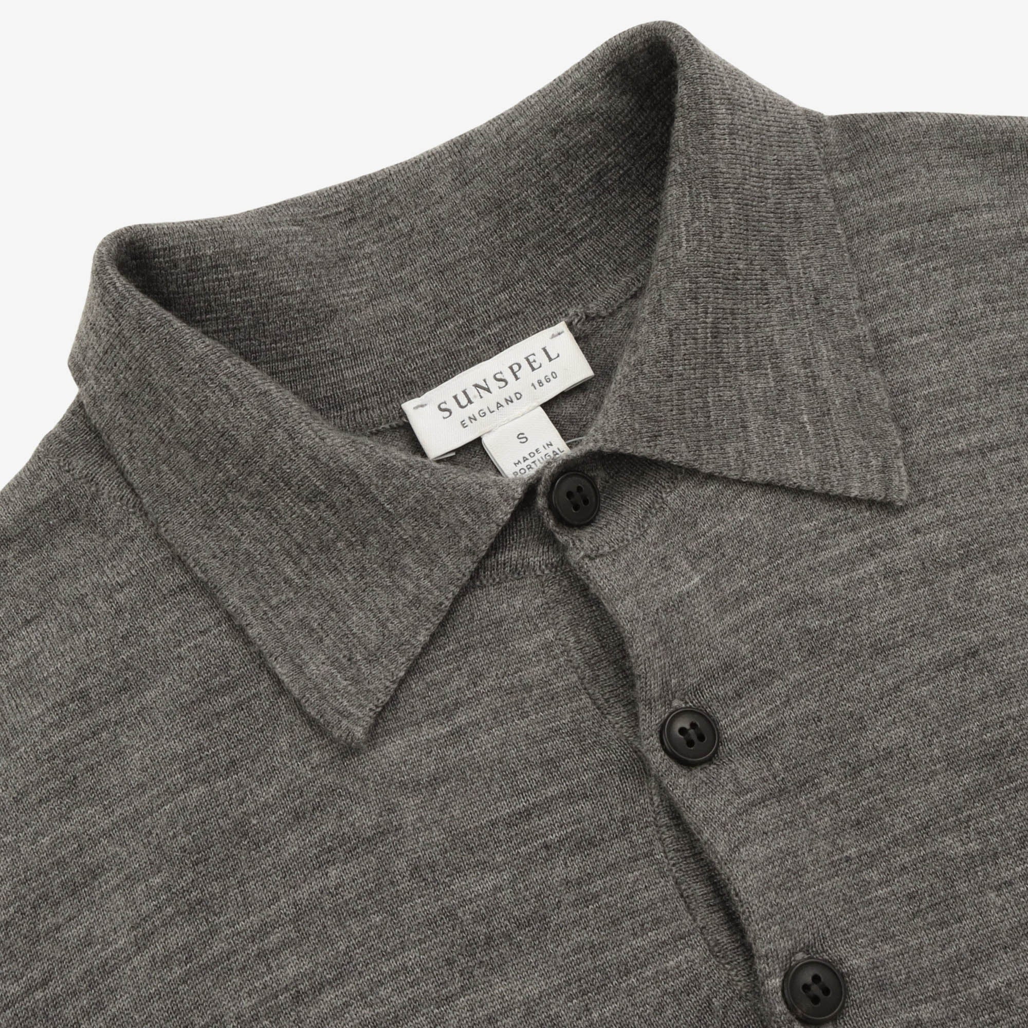 Merino Wool LS Polo - Image 4