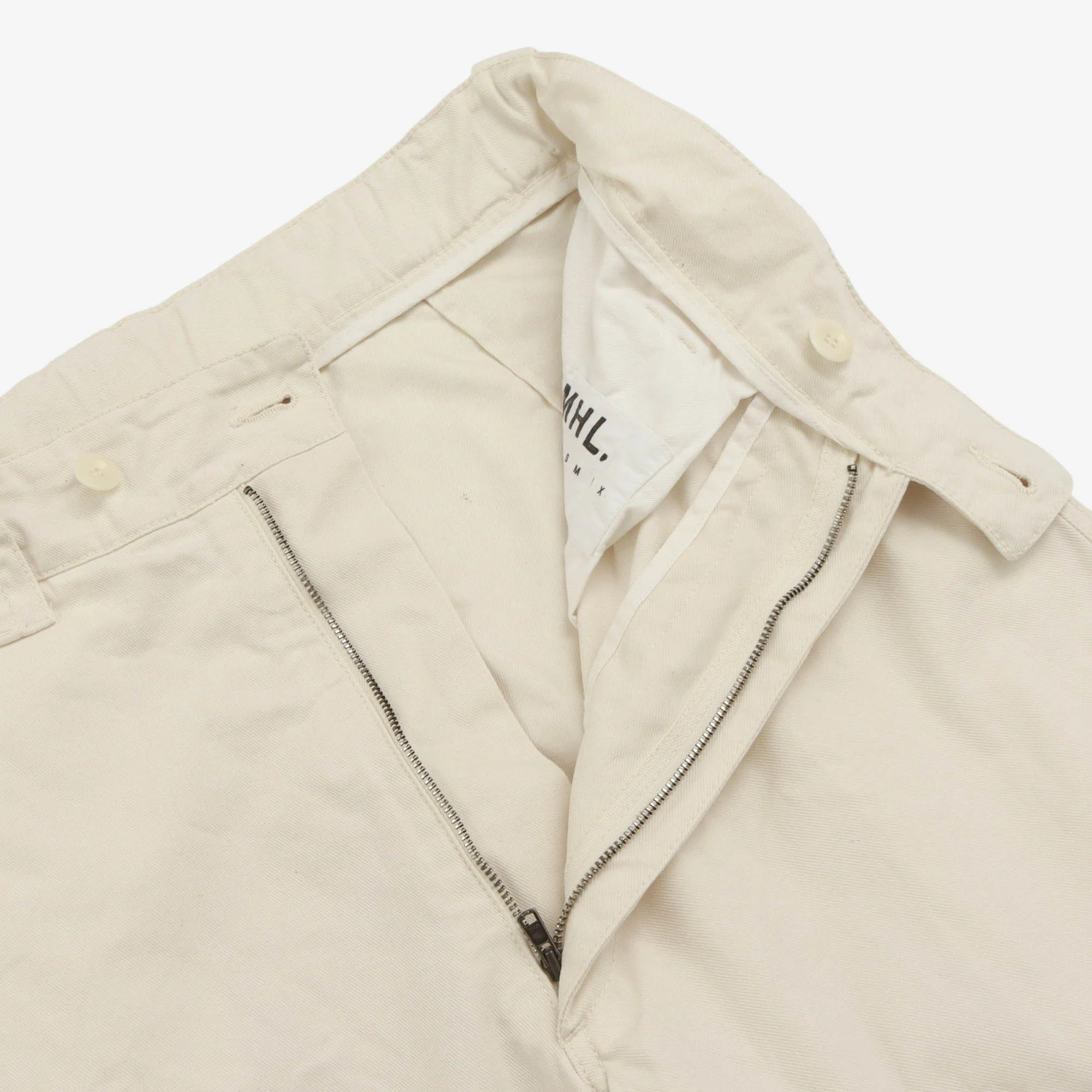 MHL Wide Leg Twill Trousers (32W X 27L) - Image 3