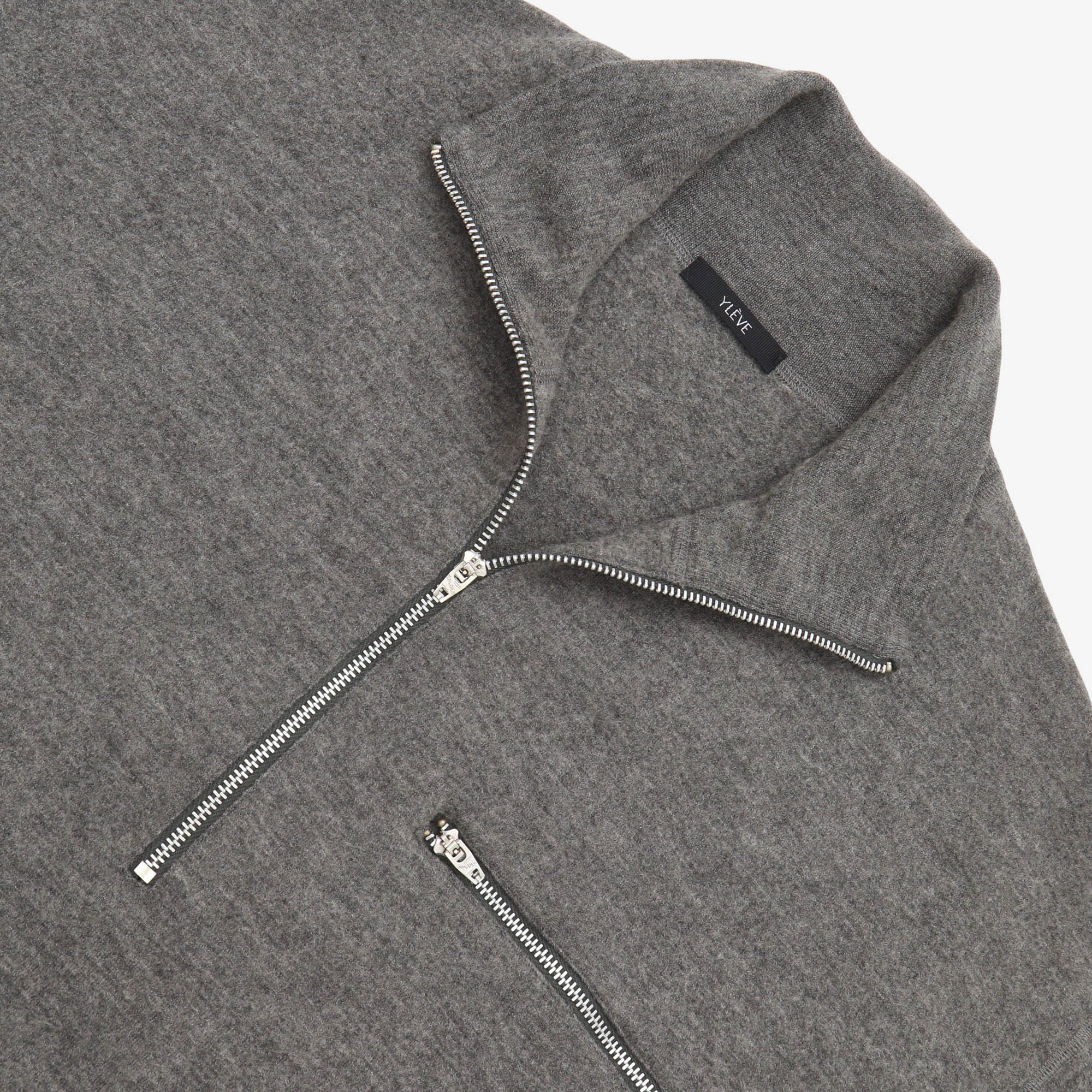 Milled Merino Half Zip Pullover - Image 3