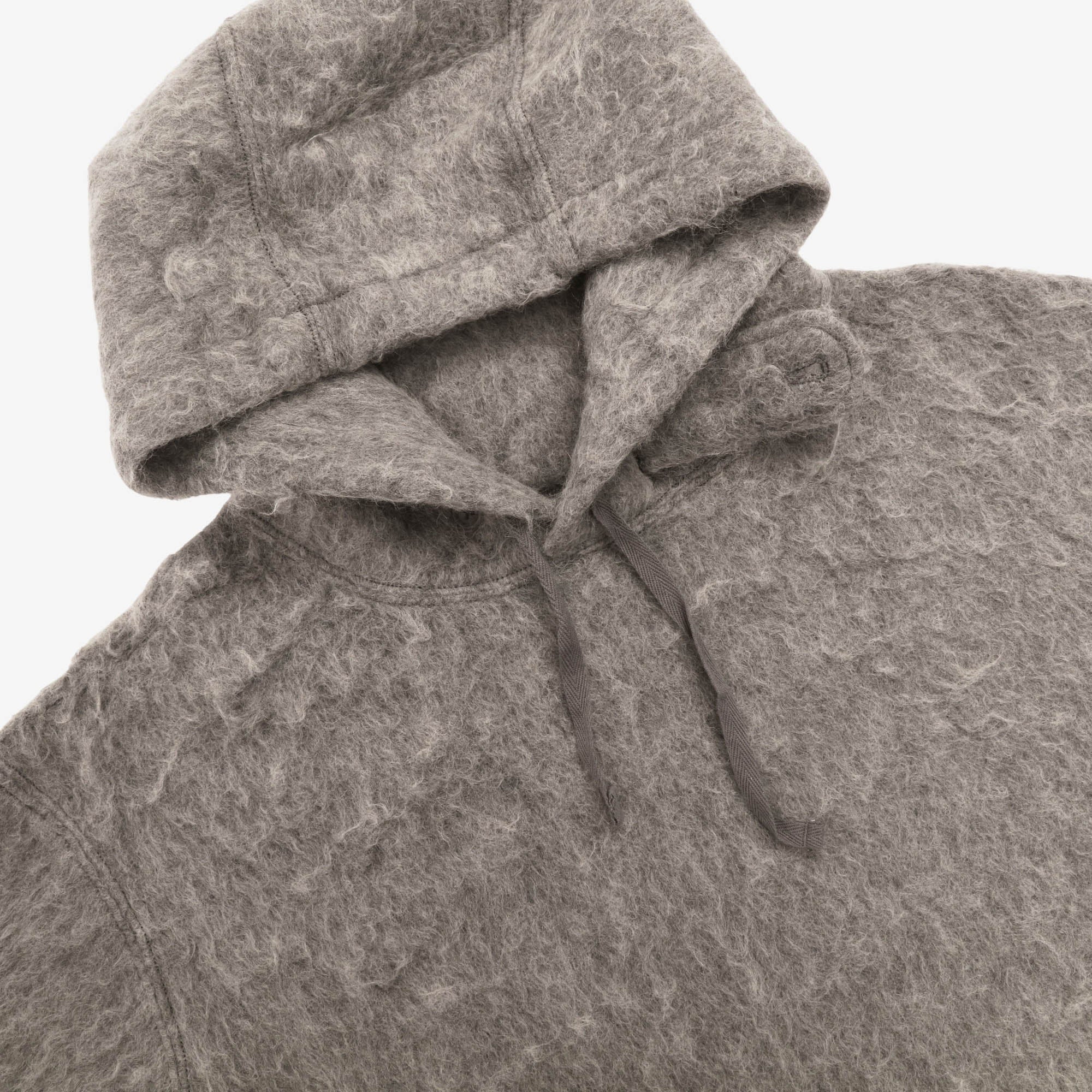 Mohair Pullover Hooded Sweatshirt - Image 3