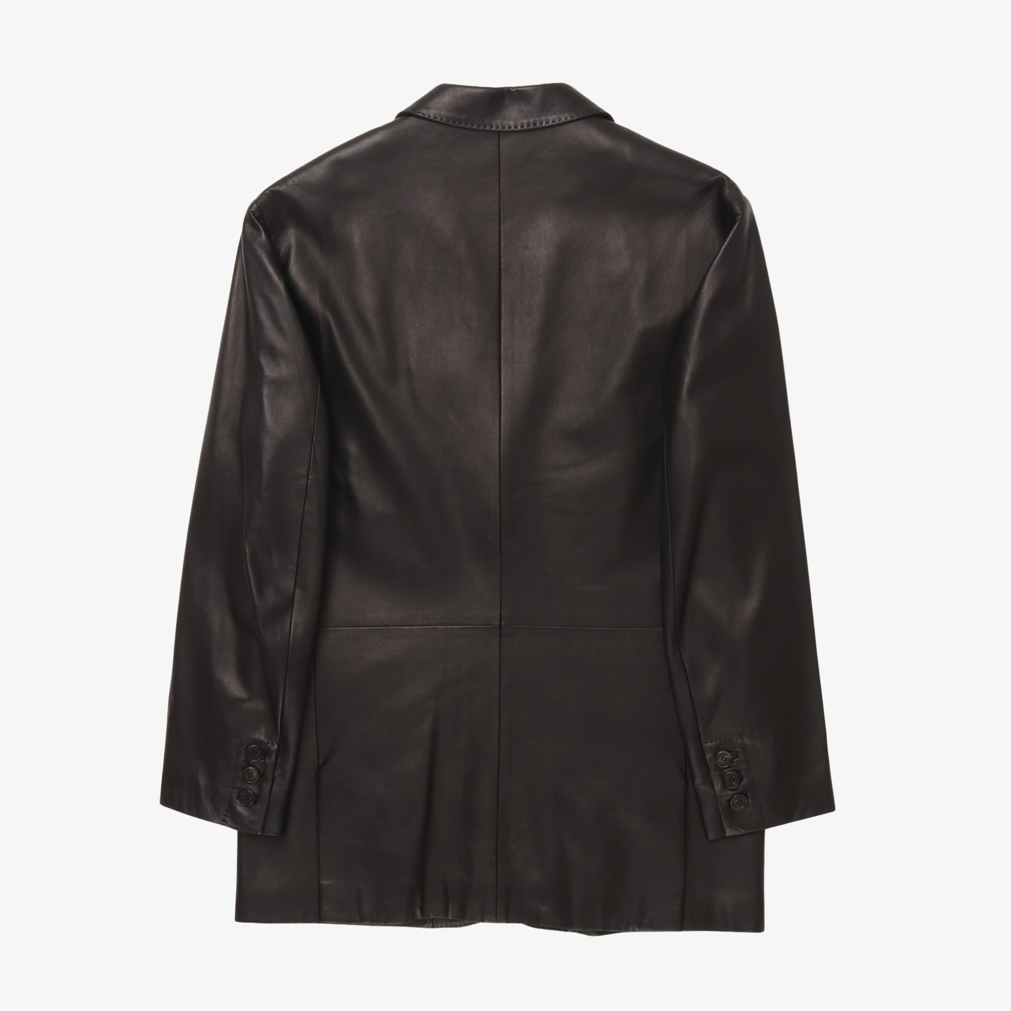 Monti Leather Blazer - Image 2