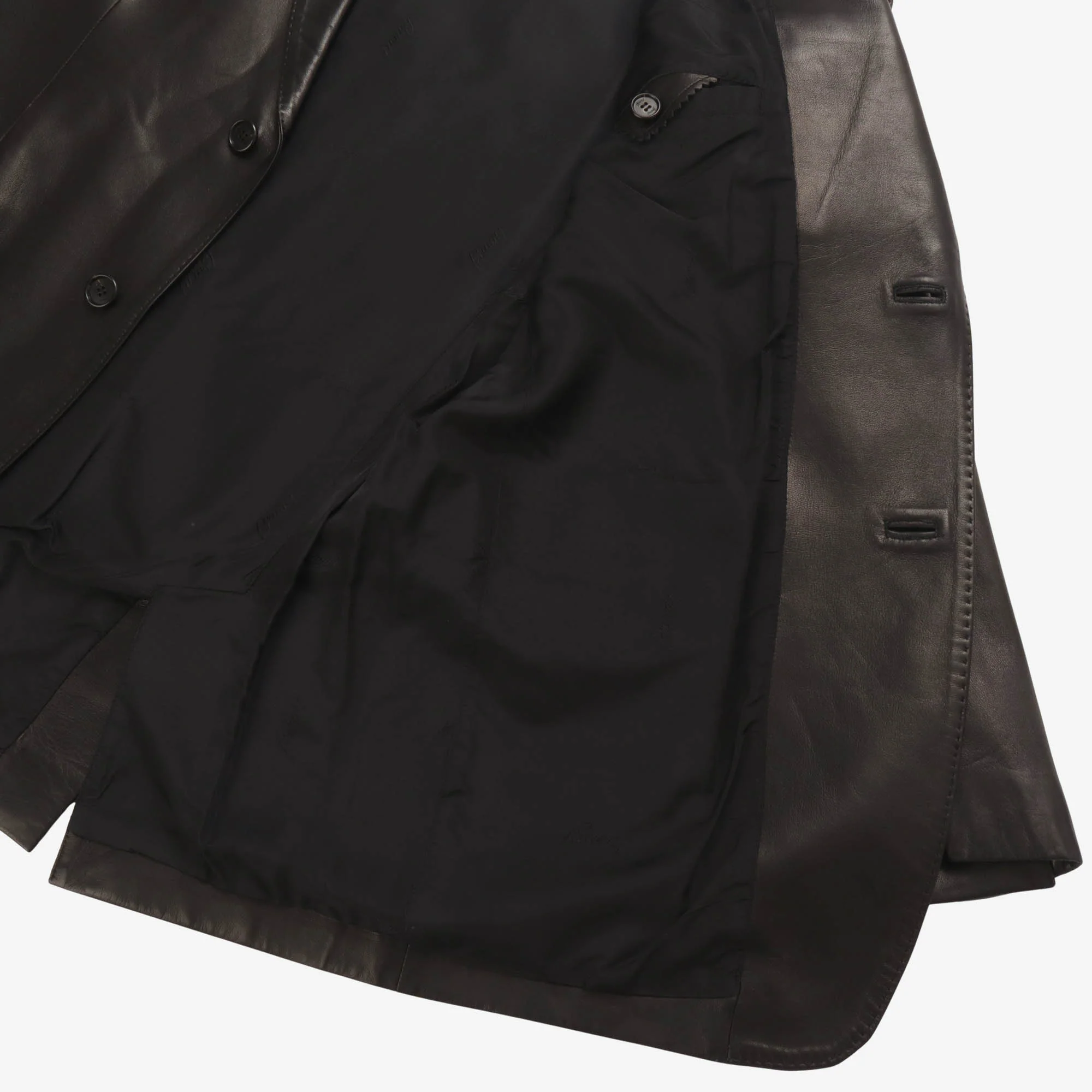 Monti Leather Blazer - Image 4
