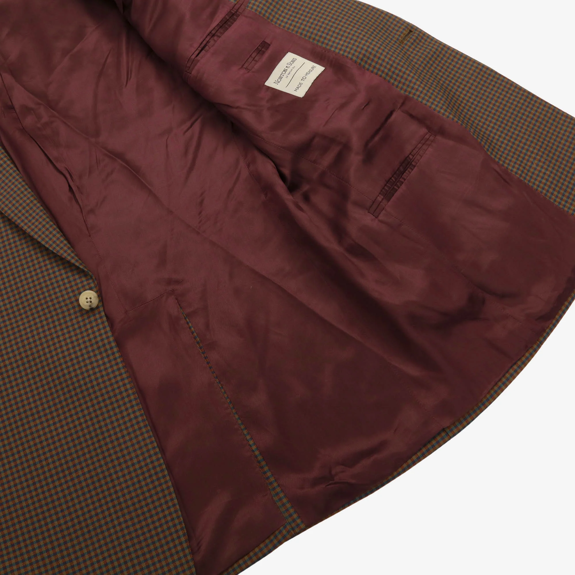 MTM Gingham Check Sports Jacket - Image 4