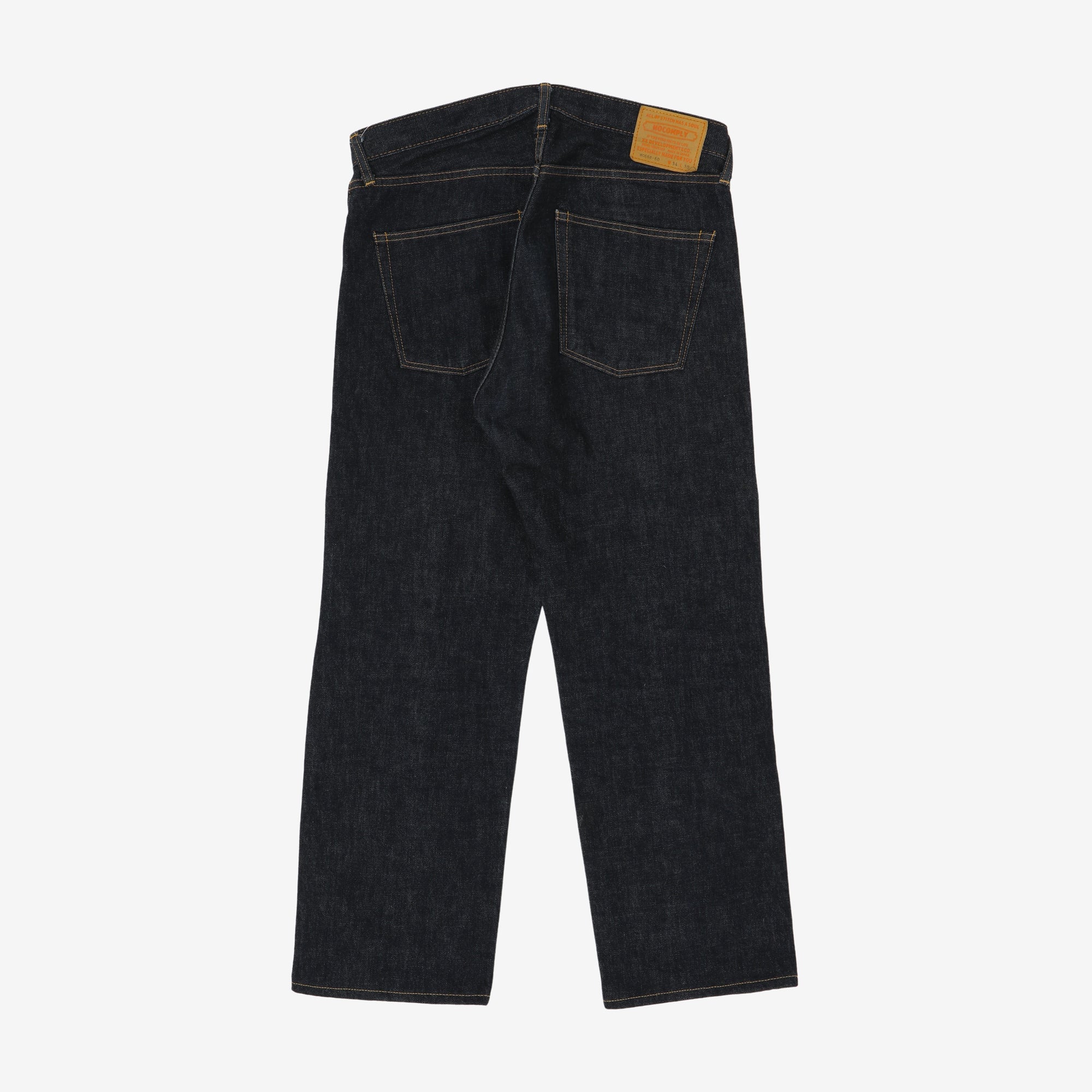 NC66E-60 Raw Shrink To Hug Jeans (34W X 27.5L) - Image 2