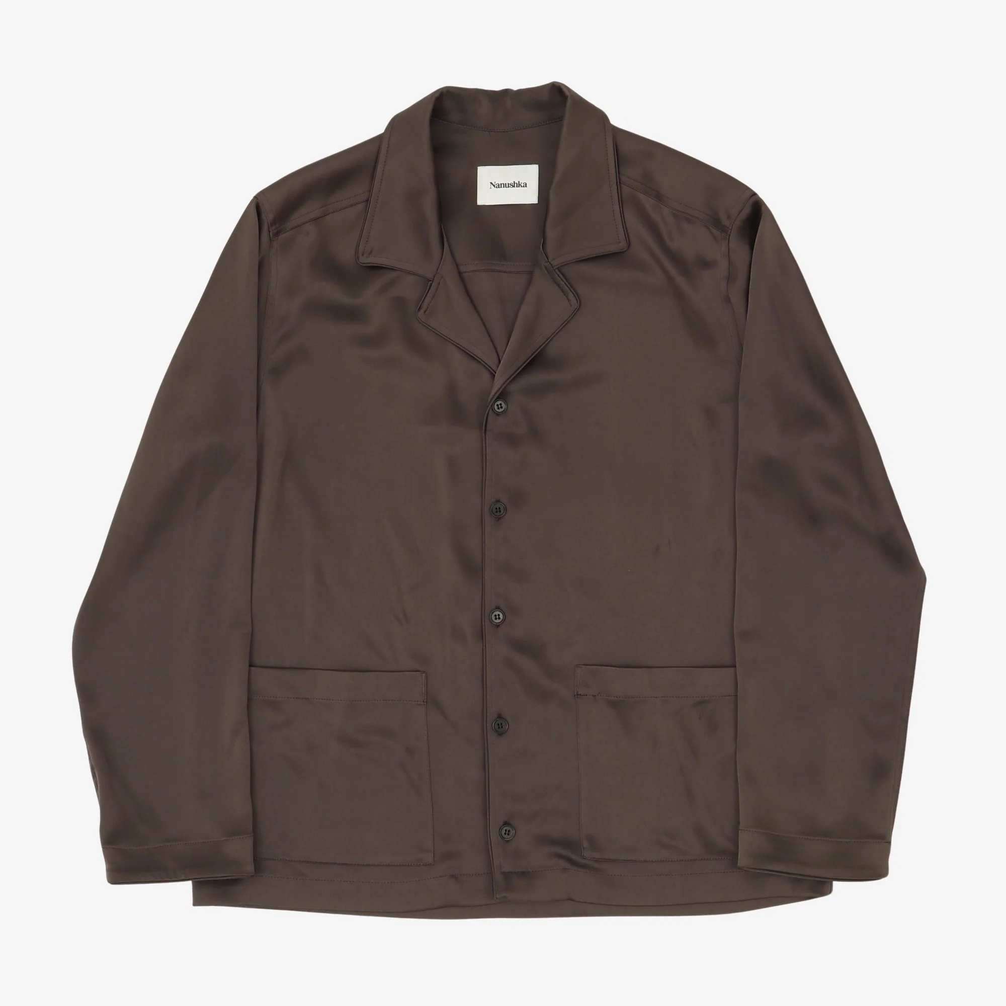 Open Collar Overshirt