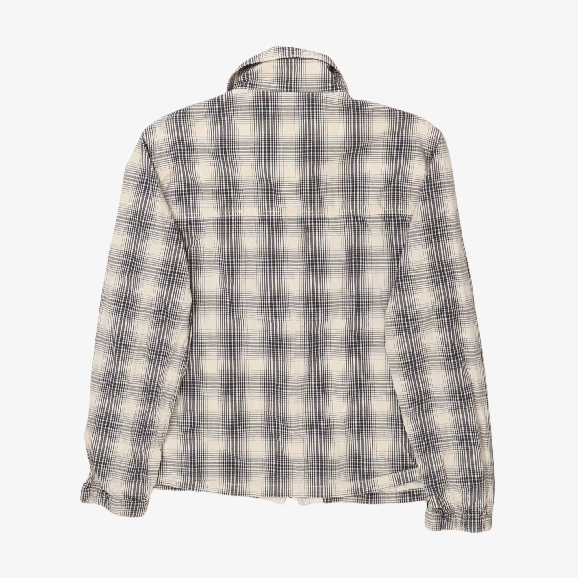 Garment Dyed Check Harrington - Image 2