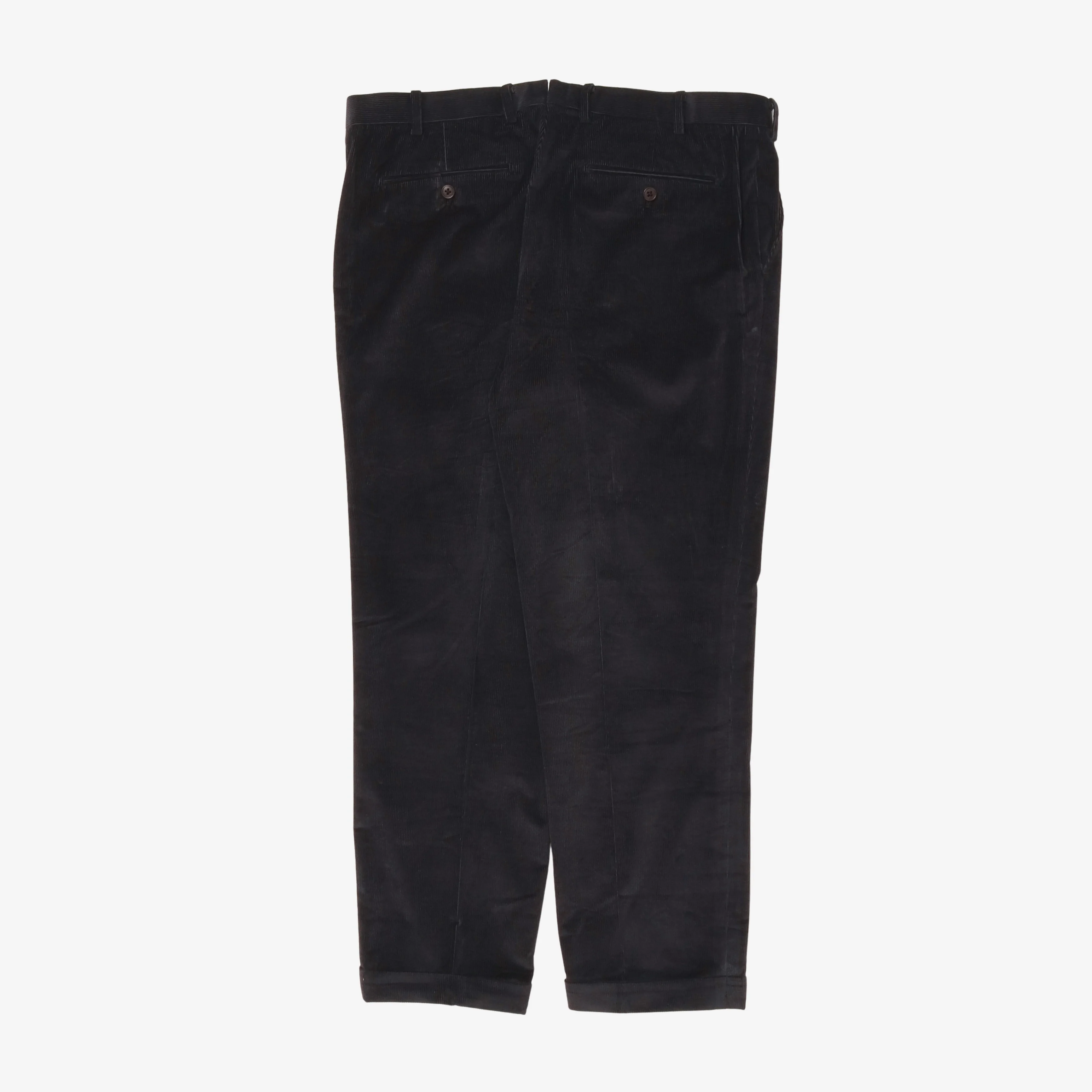Flat Front Wale Corduroy Trouser (36W x 28L) - Image 2