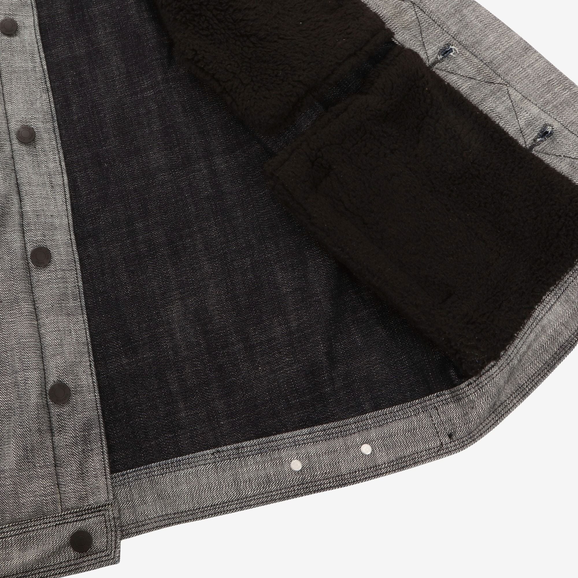 Panelled Selvedge Denim Jacket - Image 4